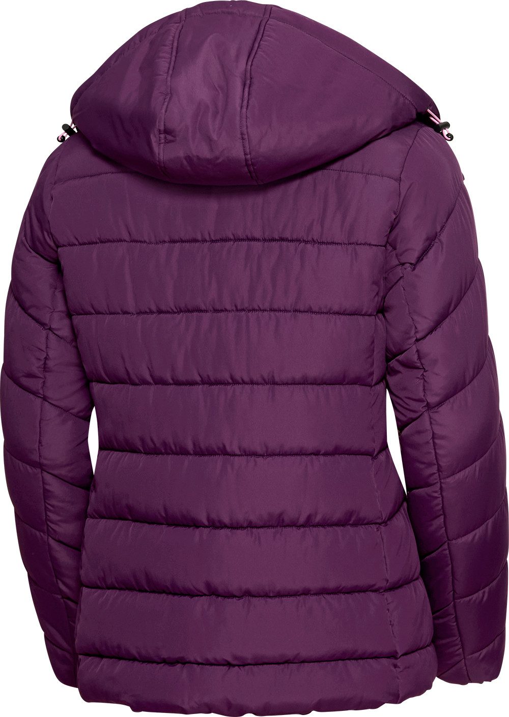 belmina Steppjacke Verstellbare Kapuze mit flauschigem Kunstfell günstig online kaufen