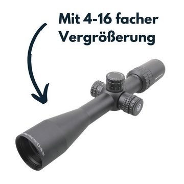 Vector Optics Vector Optics SCOL-42 Orion Max 4-16x44SFP Zielfernrohr (Ideal für Jagd, Sport und Airsoft)