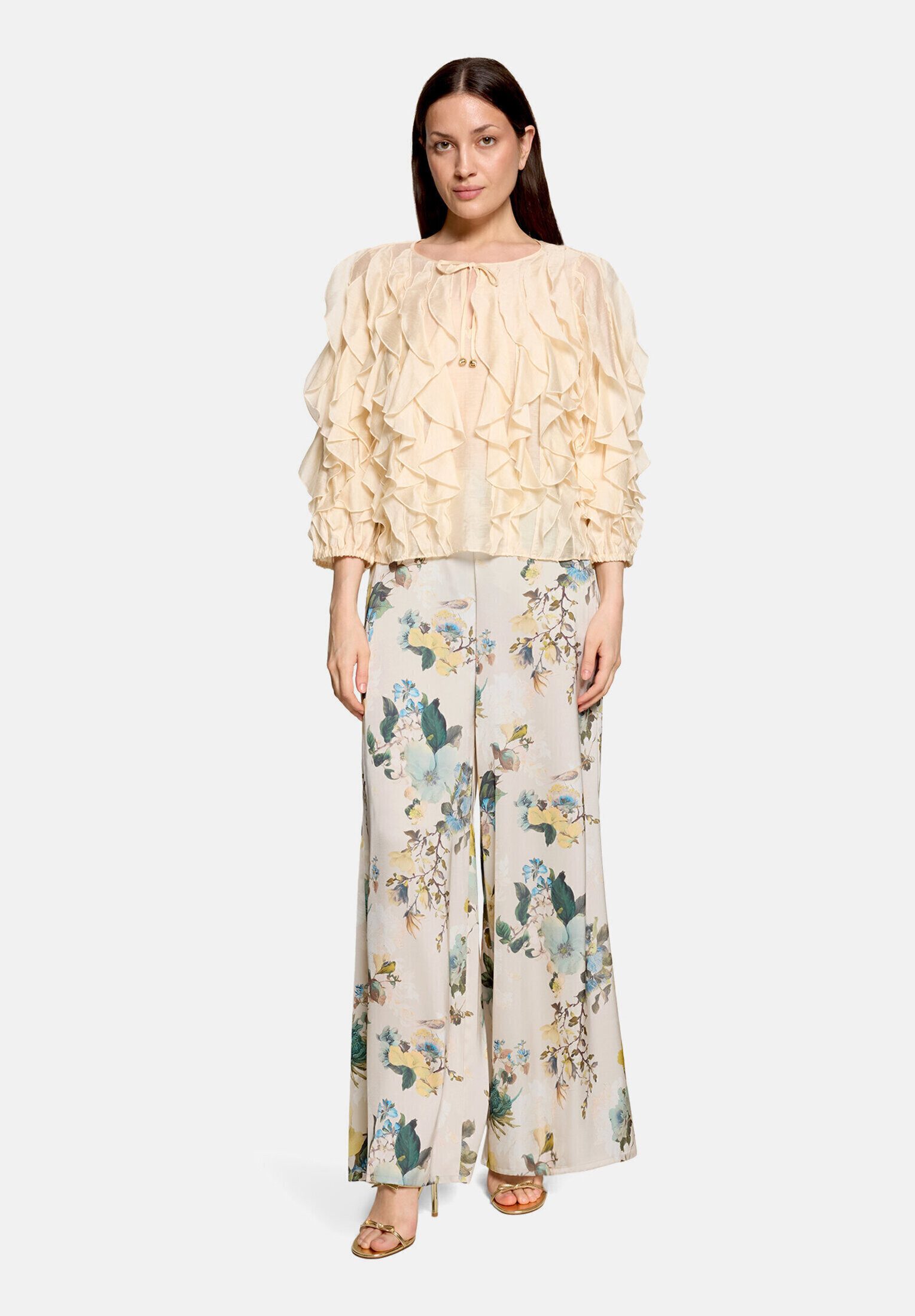 Vera Mont Marlene-Hose Damen mit Blumenprint