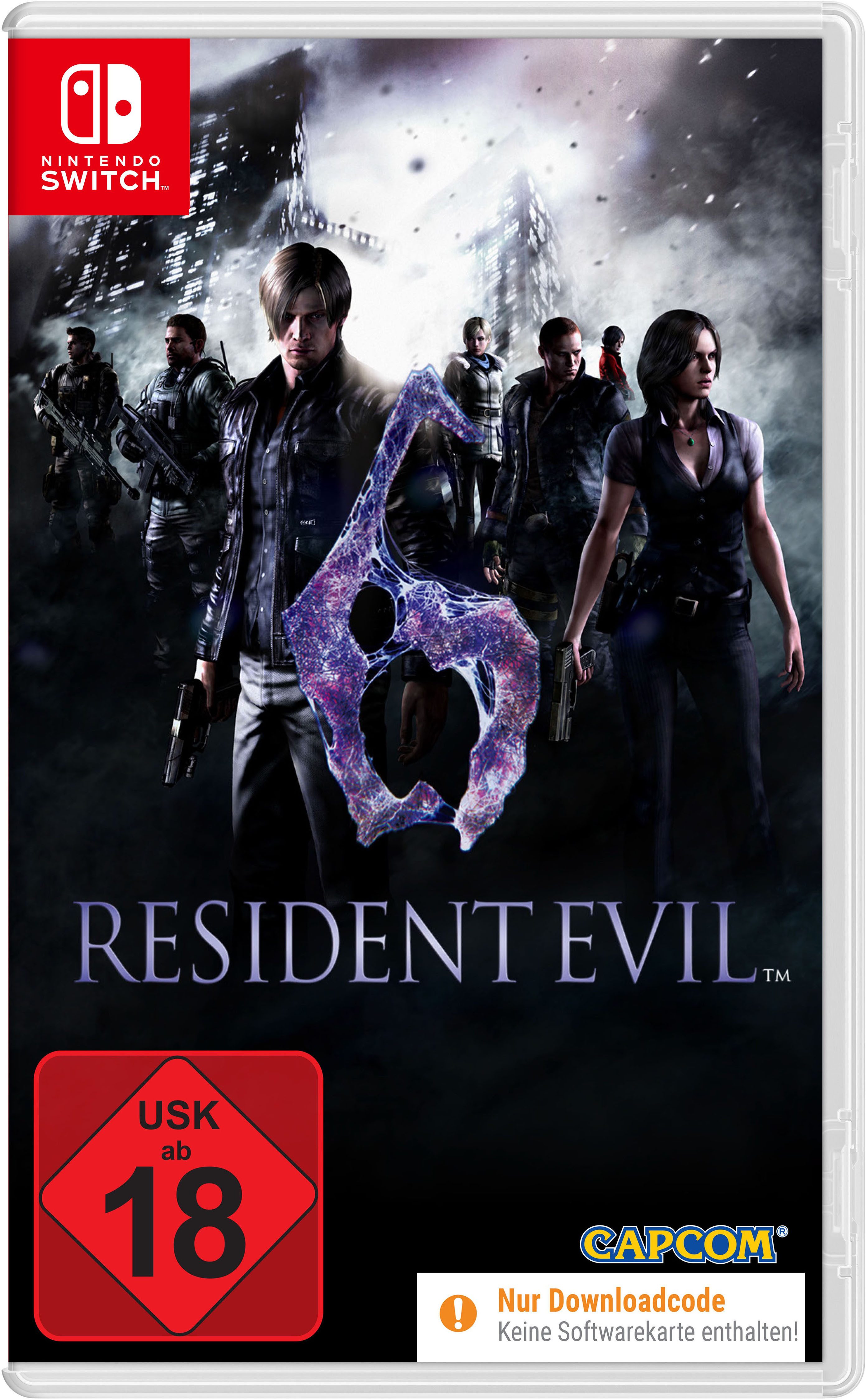 Resident Evil 6 - Code in the Box - [Nintendo Switch] Nintendo Switch