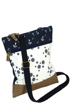 Beauty Thinxx Umhängetasche Crossbag Tasche Steuerrad & Anker (1-tlg), Hübsche kleine Tasche, ideal für Freizeitaktivitäten.