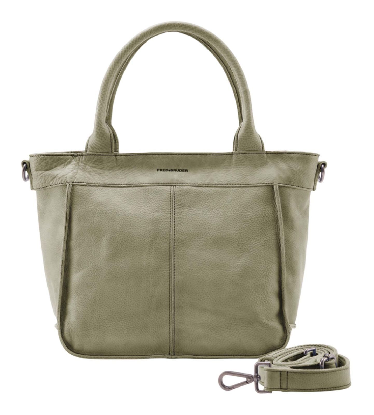 FREDsBRUDER Schultertasche Handbag, aus echtem Leder