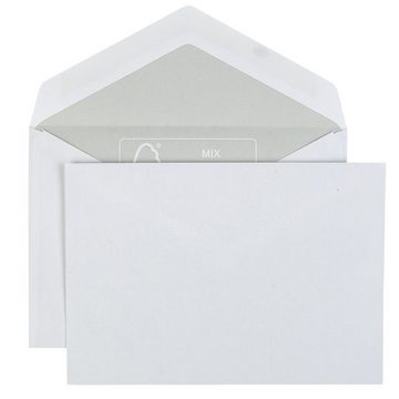 Idena Briefumschlag Idena 10218 - Briefumschläge C6, 75 g/m², nassklebend, ohne Fenster