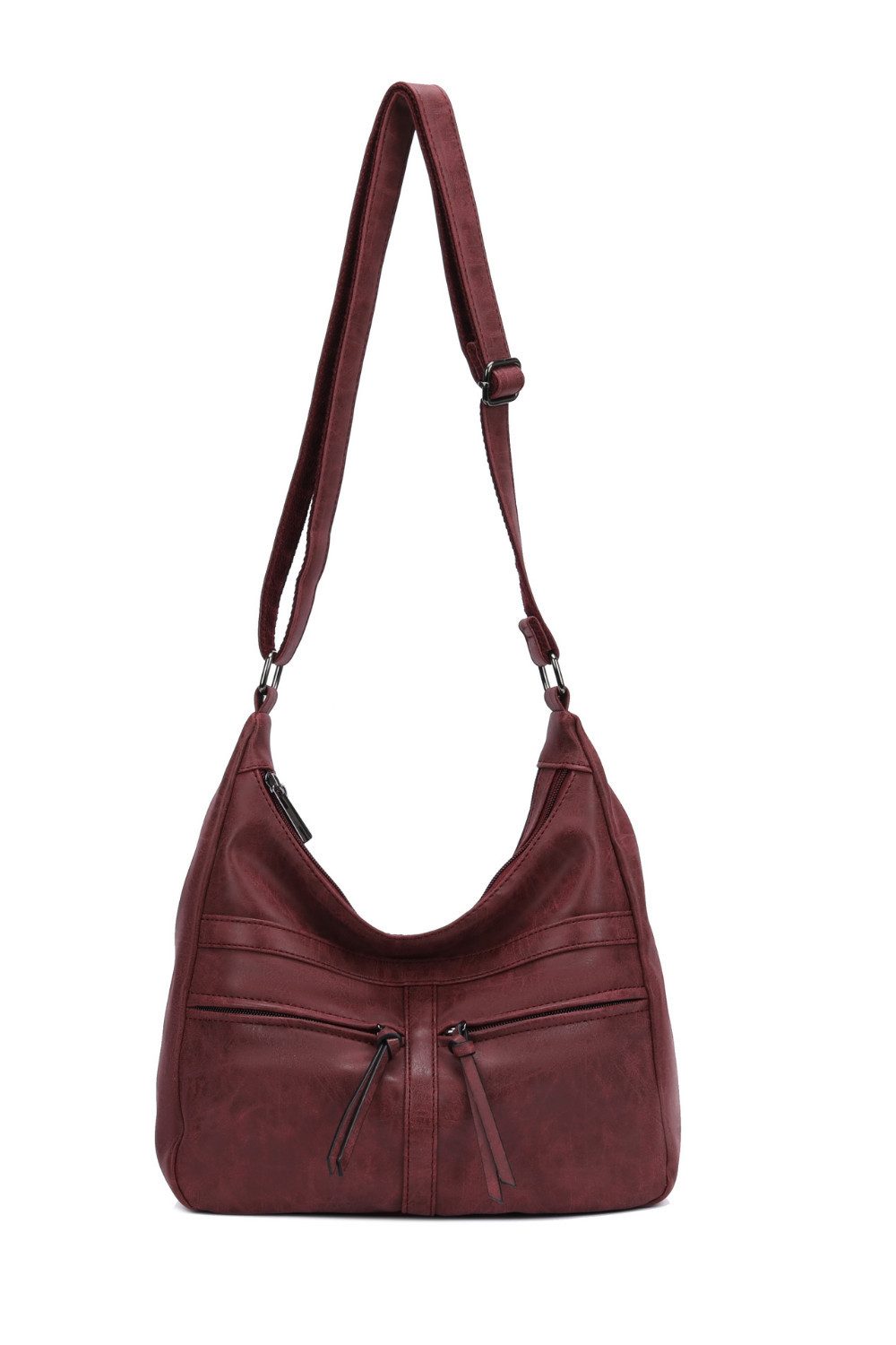 BRISE TASCHE Schultertasche Elegante Damen Schultertasche in Vintage - vielseitig & stilvoll, Vintage-Optik,weiches Kunstleder, Crossbody tragbar