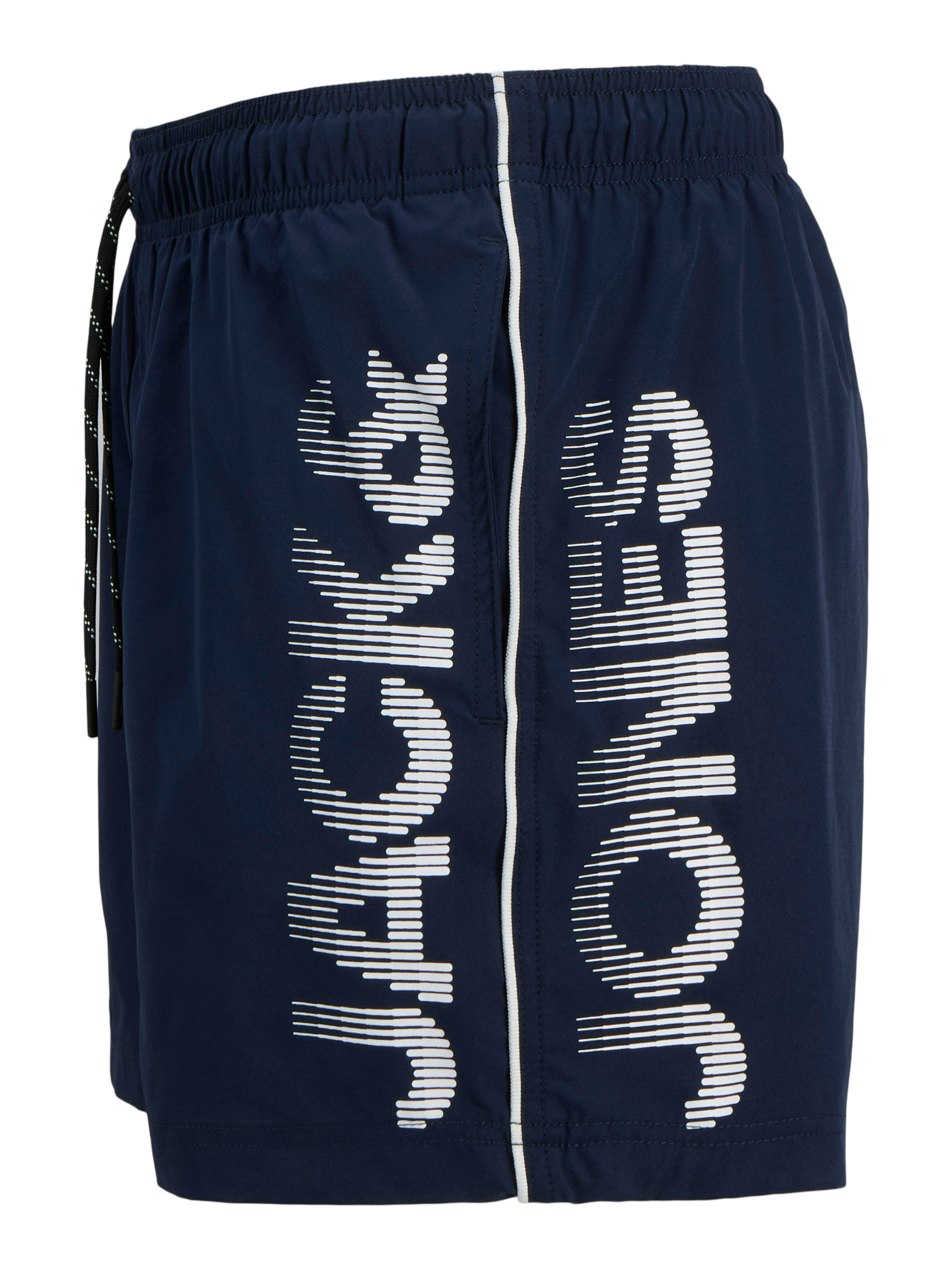 Jack & Jones Badeshorts JPSTMAUI JJSWIM SPLICE LOGO AKM SN