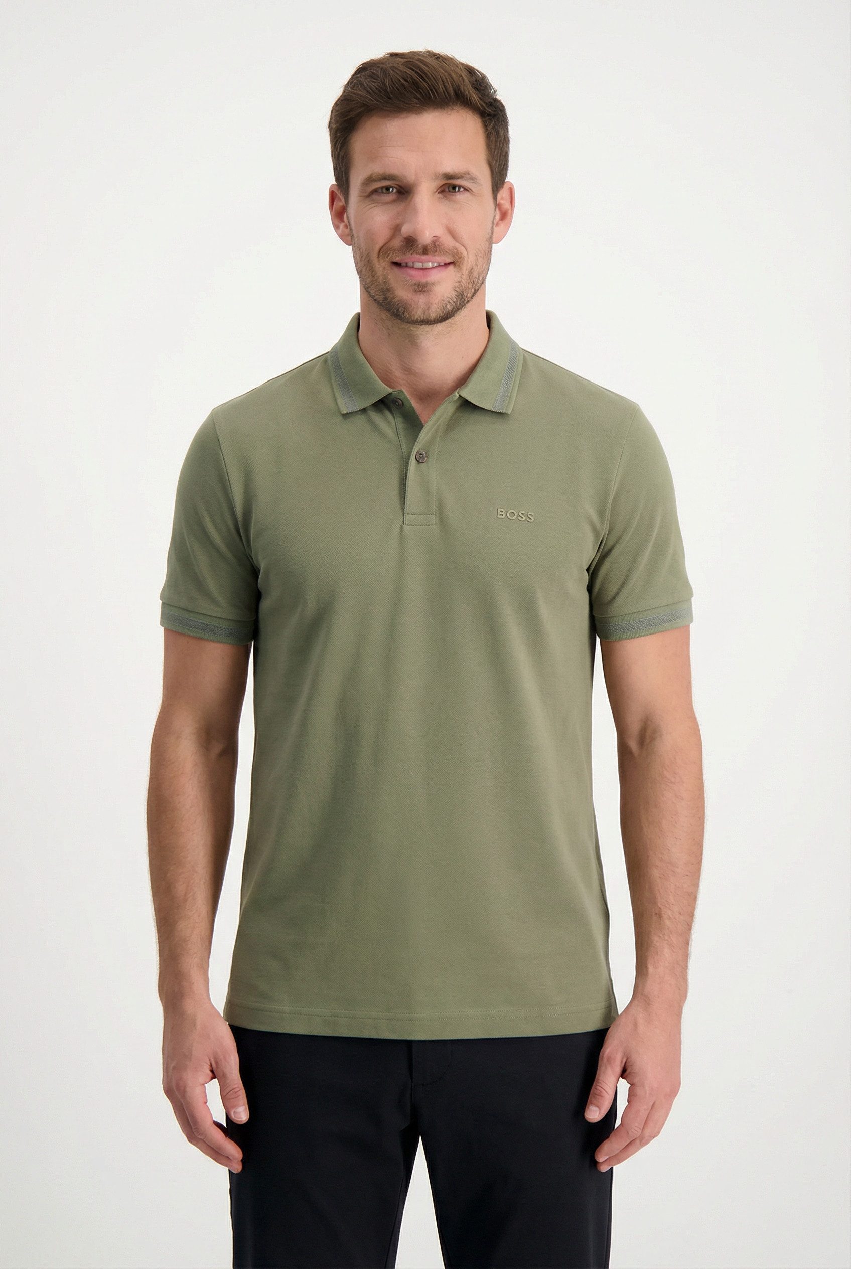 BOSS GREEN Poloshirt Pio mit Polokragen