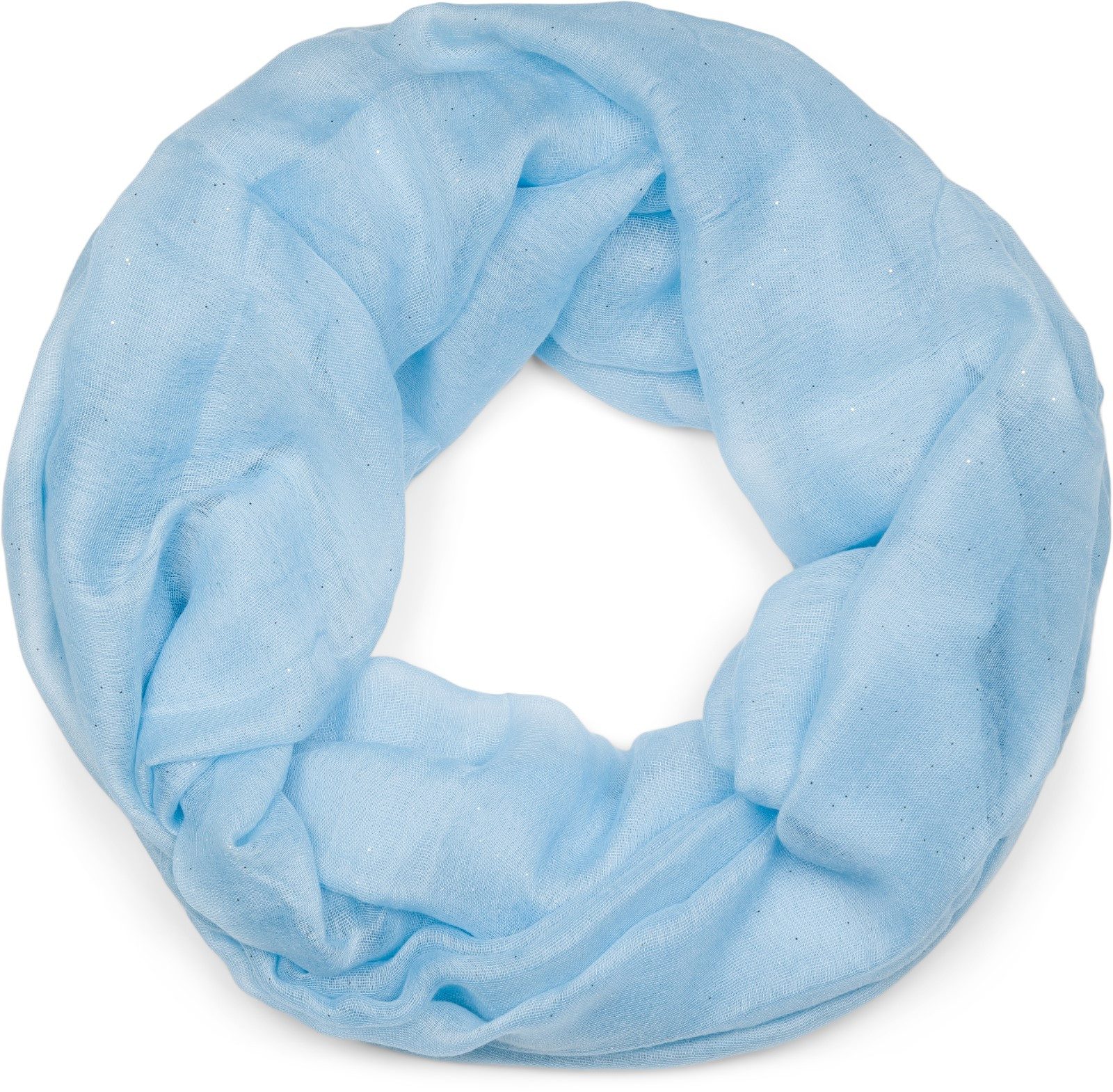 styleBREAKER Loop Loop mit Glitzer unifarben, (1-St) günstig online kaufen