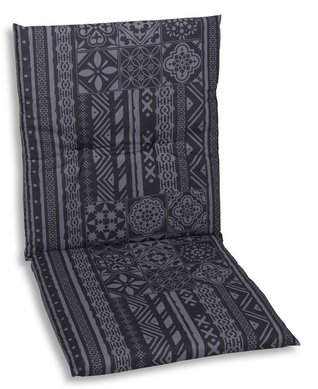 GO-DE Sitzauflage GO-DE Niederlehner-Auflage 98 cm x 48 cm x 5 cm, OEKO-TEX® Standard 100 Zertifikatsnummer