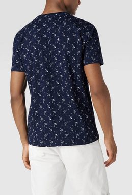 Ralph Lauren T-Shirt Polo Ralph Lauren All-Over Pattern Navy T-Shirt Shirt Custom Slim Fit