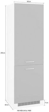 HELD MÖBEL Kühlumbauschrank Visby für großen Kühlschrank oder Kühl/Gefrierkombi, Nischenmaß 178 cm