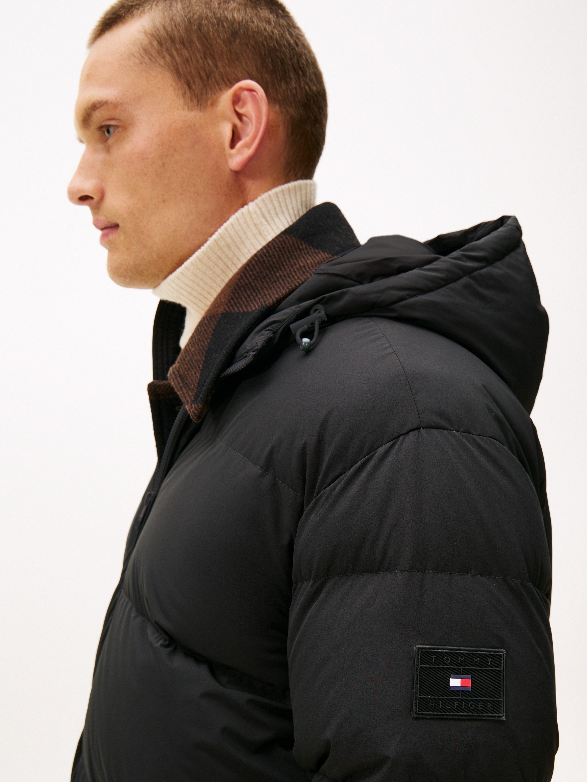 Tommy Hilfiger Steppmantel DOWN PARKA regular fit, Wintermantel, mit fester günstig online kaufen