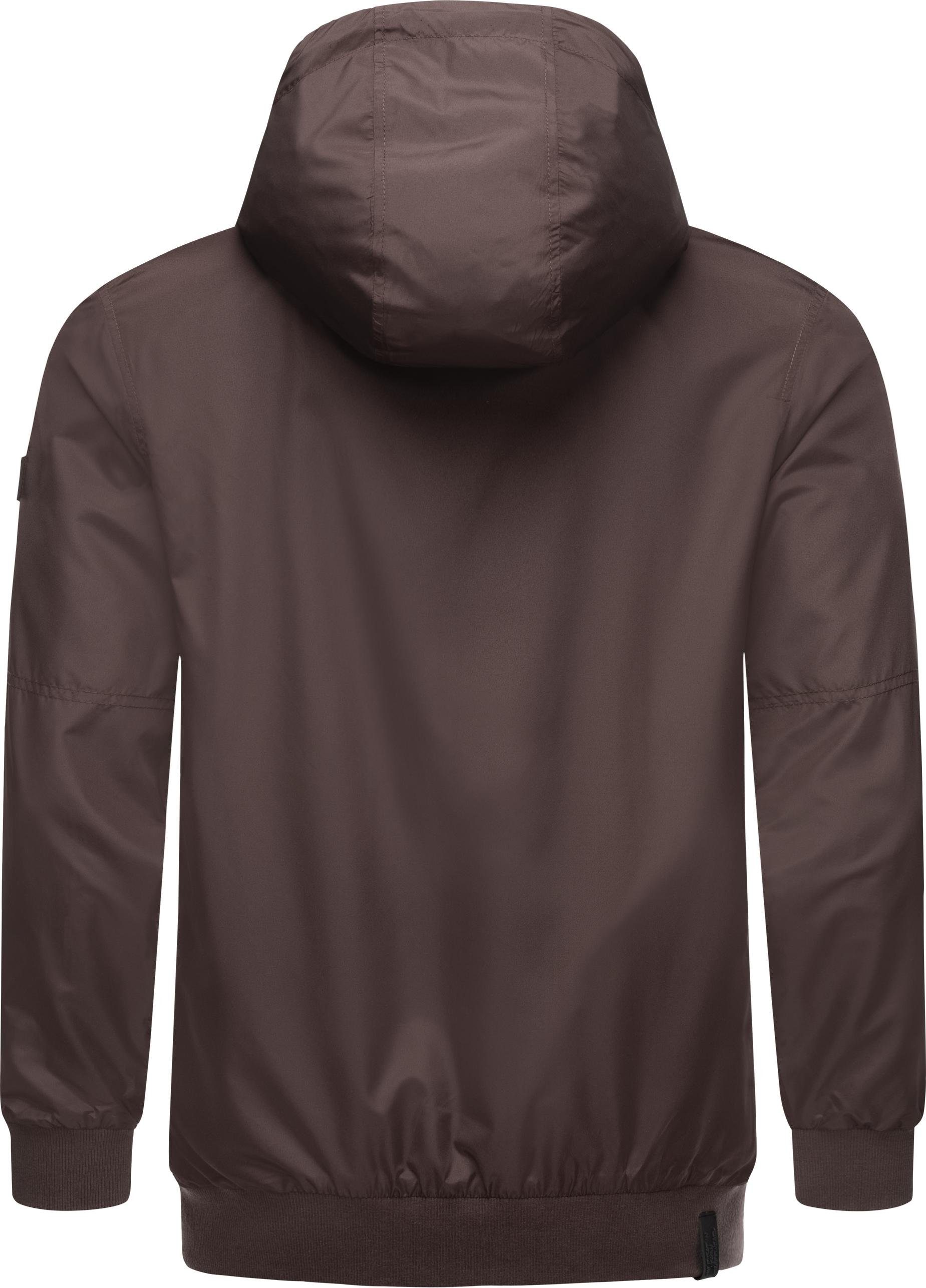Ragwear Outdoorjacke Stewie II stylische Herren Übergangsjacke mit großer Kapuze – Bild 3 von 4