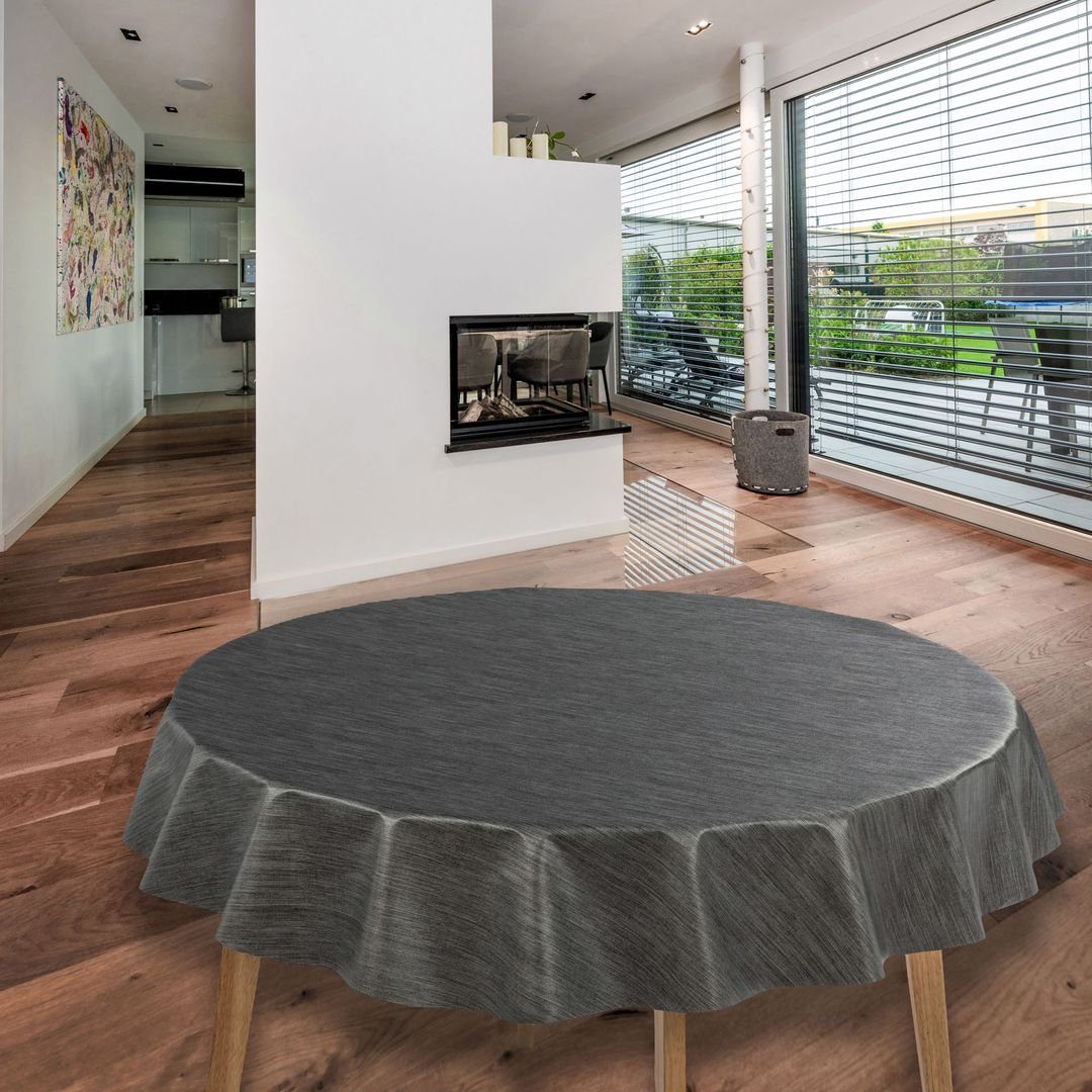 laro Tischdecke Wachstuch-Tischdecke Wachstischdecke Tischwäsche Abwaschbar – Bild 2 von 5