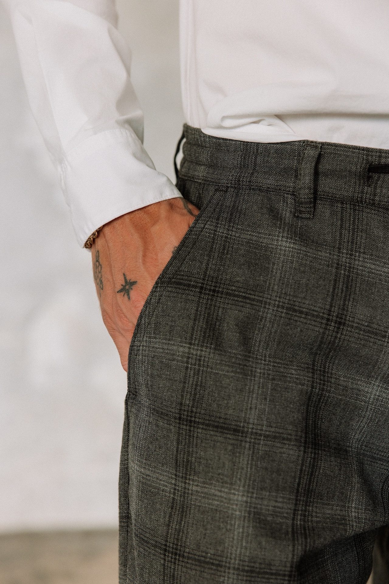 Freeman T. Porter Chinohose Derek Alias - Relaxed Fit Hose - Stoffhose - Businesshose