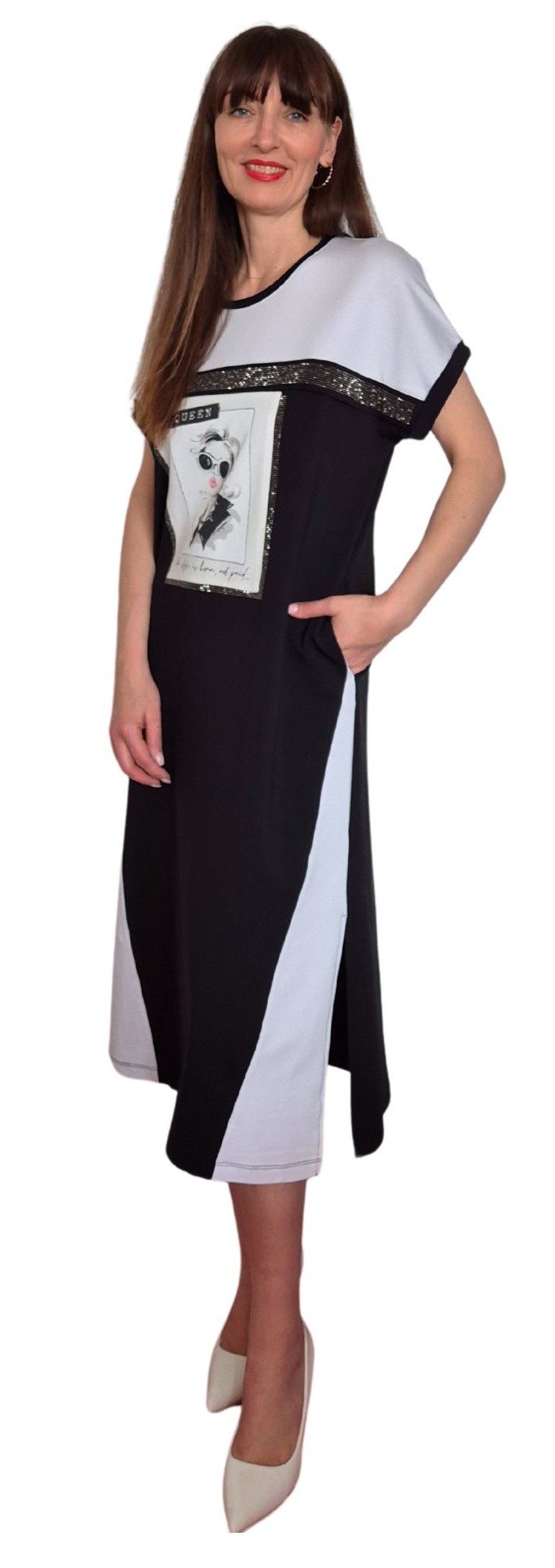 Estefania for woman Shirtkleid 191-5207, "QUEEN" günstig online kaufen