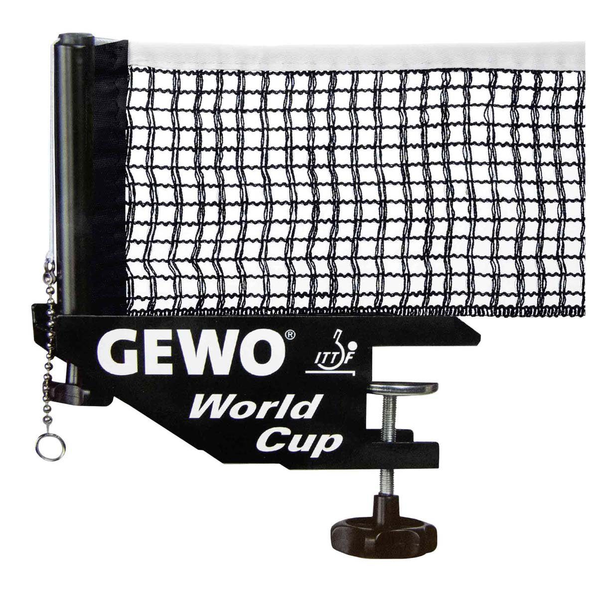 Gewo Tischtennisnetz GEWO Netz World Cup schwarz