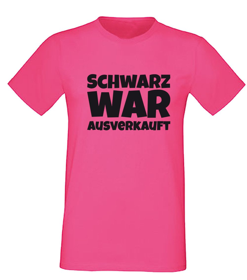 T-Shirt Schwarz war ausverkauft