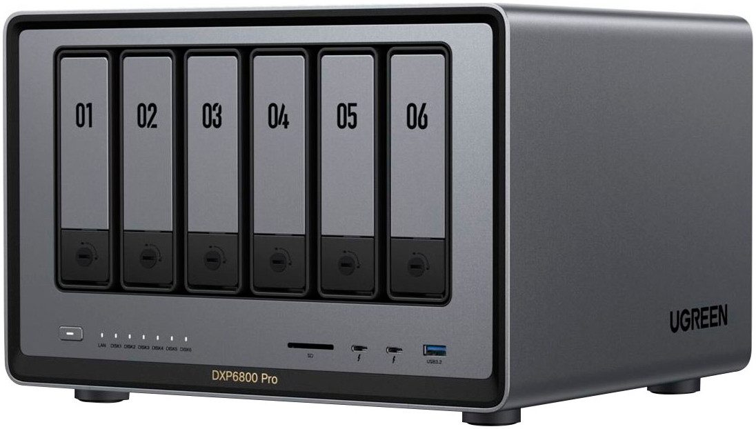 UGREEN NASync DXP6800 Pro NAS-Gehäuse