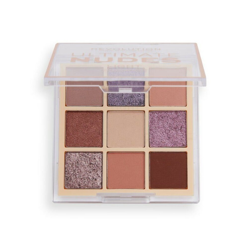 Revolution Lidschatten Makeup Ultimate Nudes Shadow Palette Light