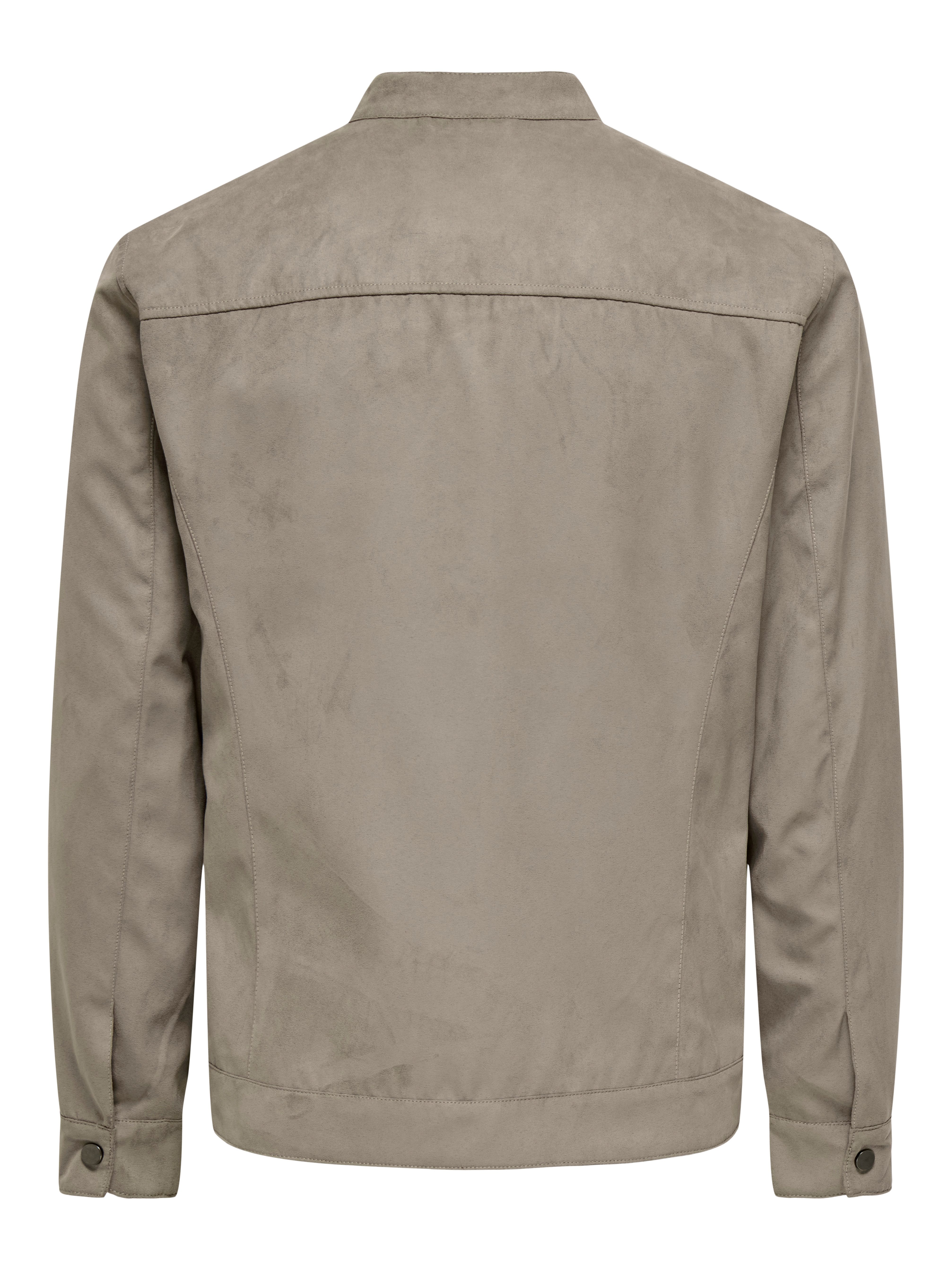 ONLY & SONS Bomberjacke ONSMIKE FAKE SUEDE JACKET OTW