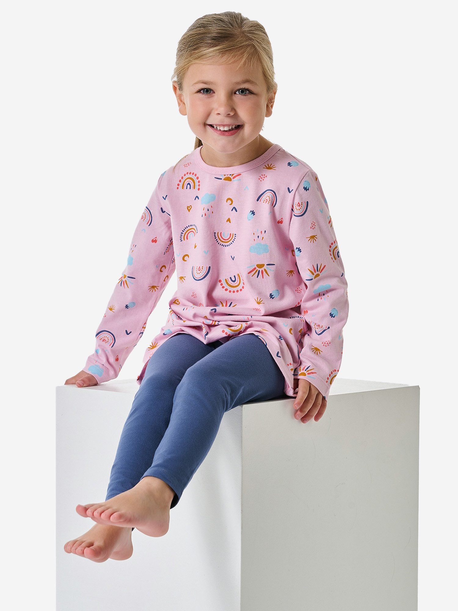 Schiesser Pyjama Nightwear 1 (2 tlg) schlafanzug schlafmode bequem