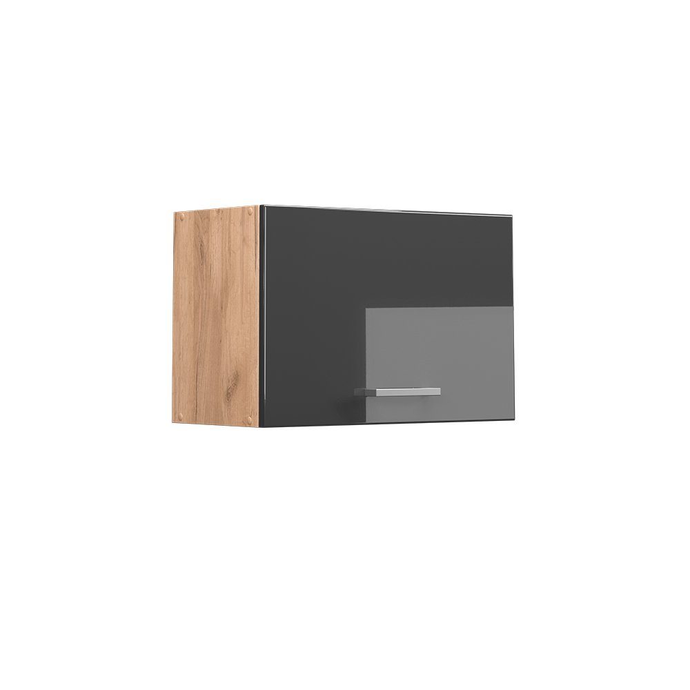 Vicco Hängeschrank R-Line, Anthrazit Hochglanz/Goldkraft Eiche, günstig online kaufen
