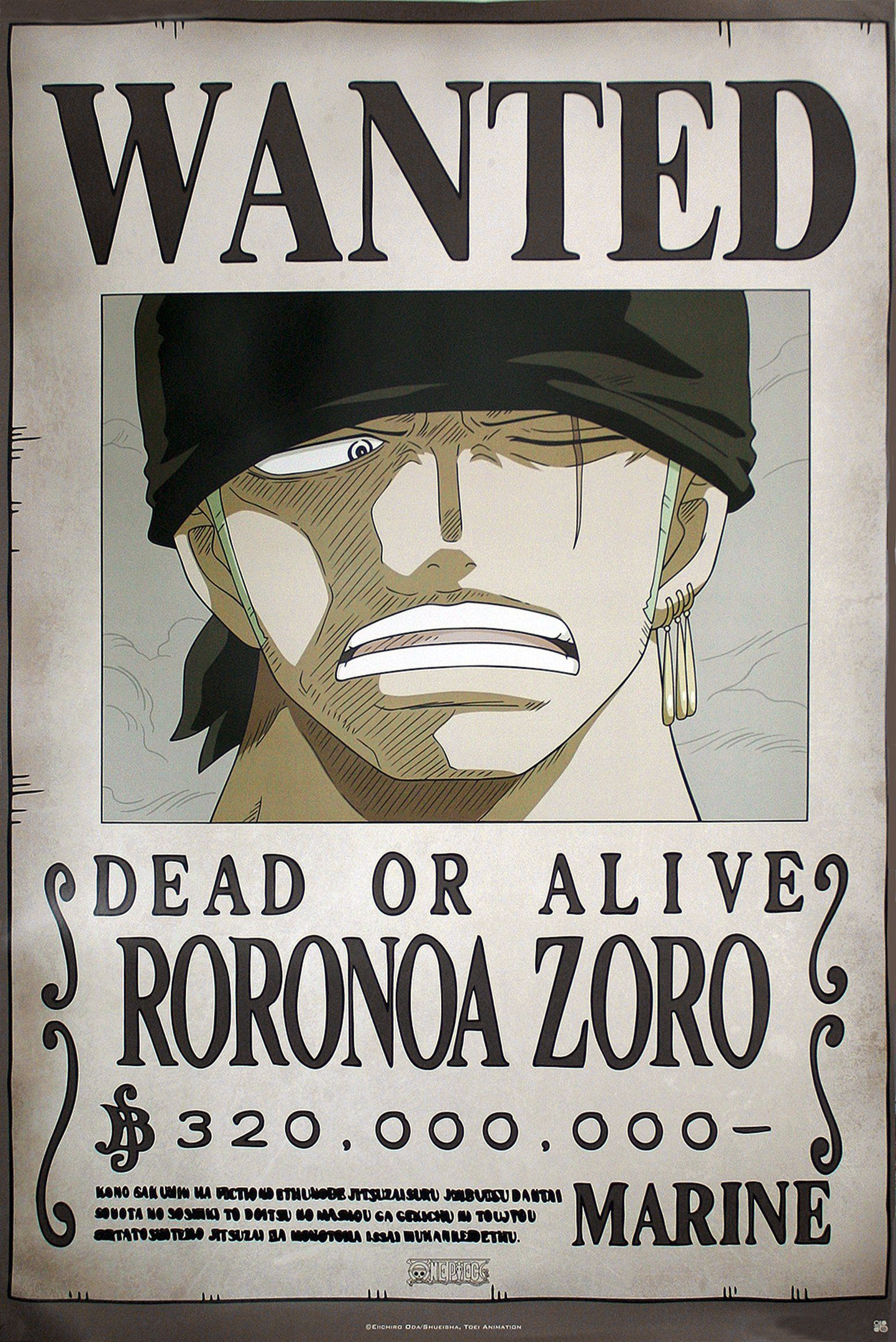 ABYstyle Poster One Piece Poster Wanted günstig online kaufen