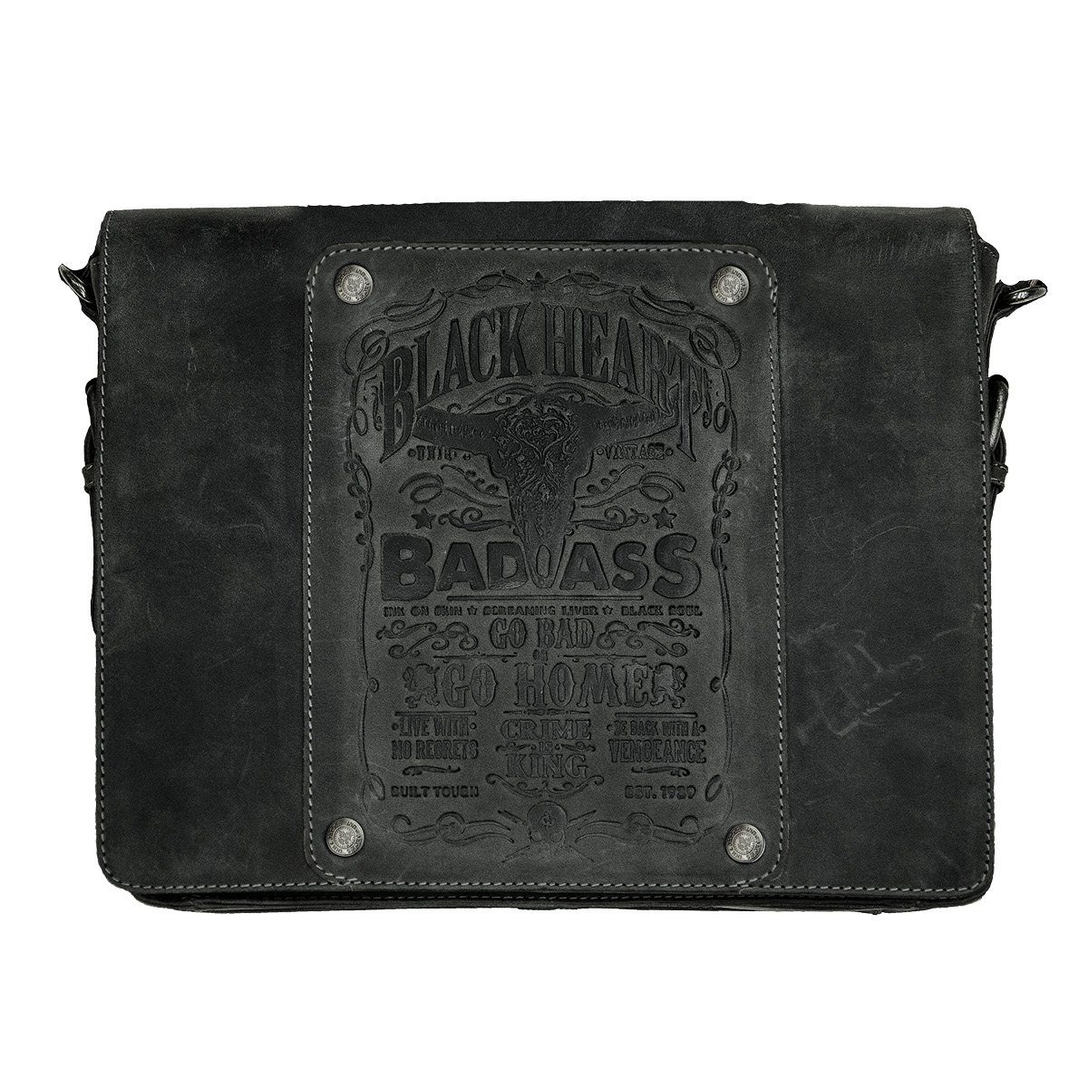 Novedad Titto Bluni: Cartera Horizontal Con Monedero En Cuero Color