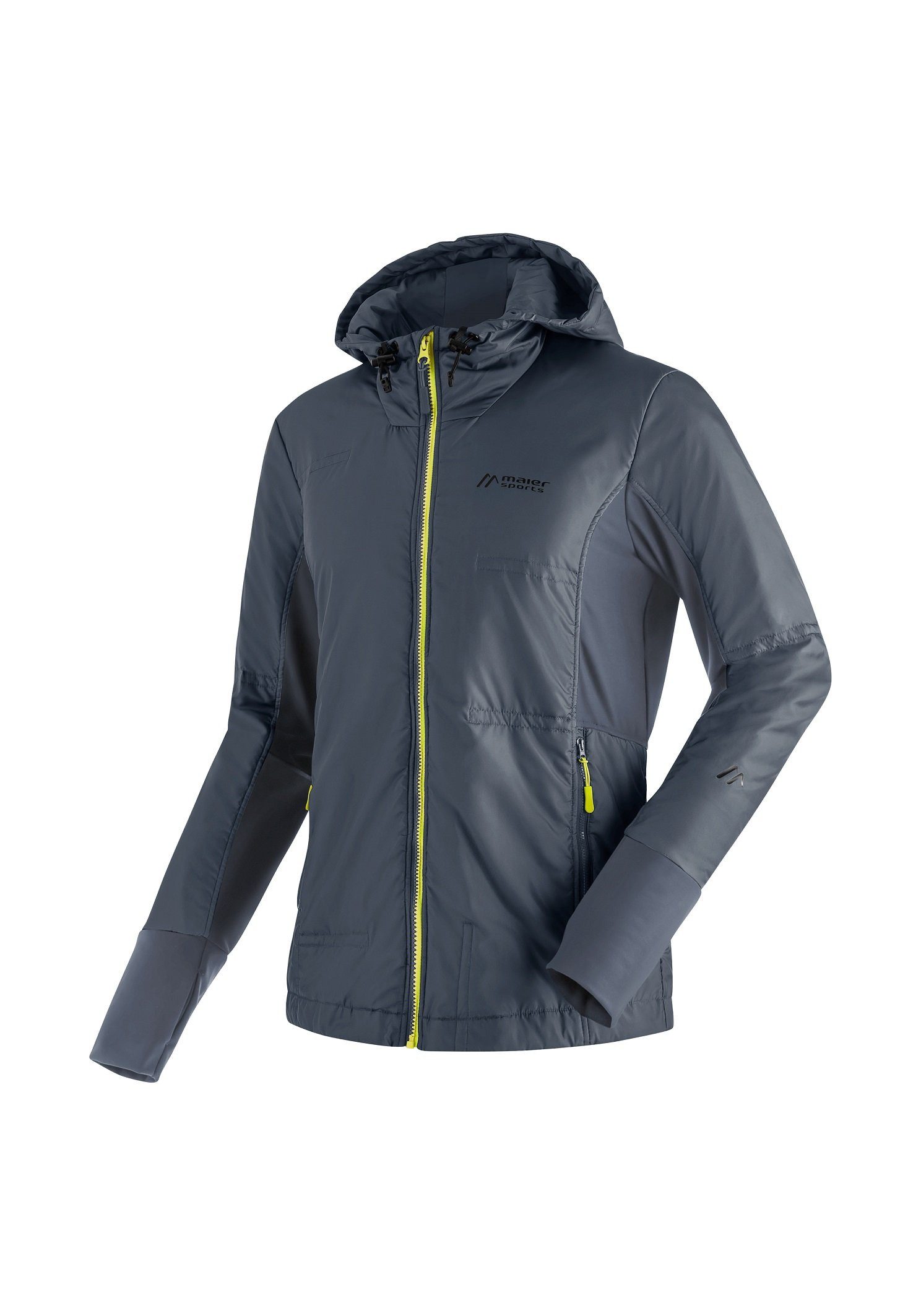 Maier Sports Hybridjacke Caurus Wool (atmungsaktiv und windabweisend) ombreblau Herren