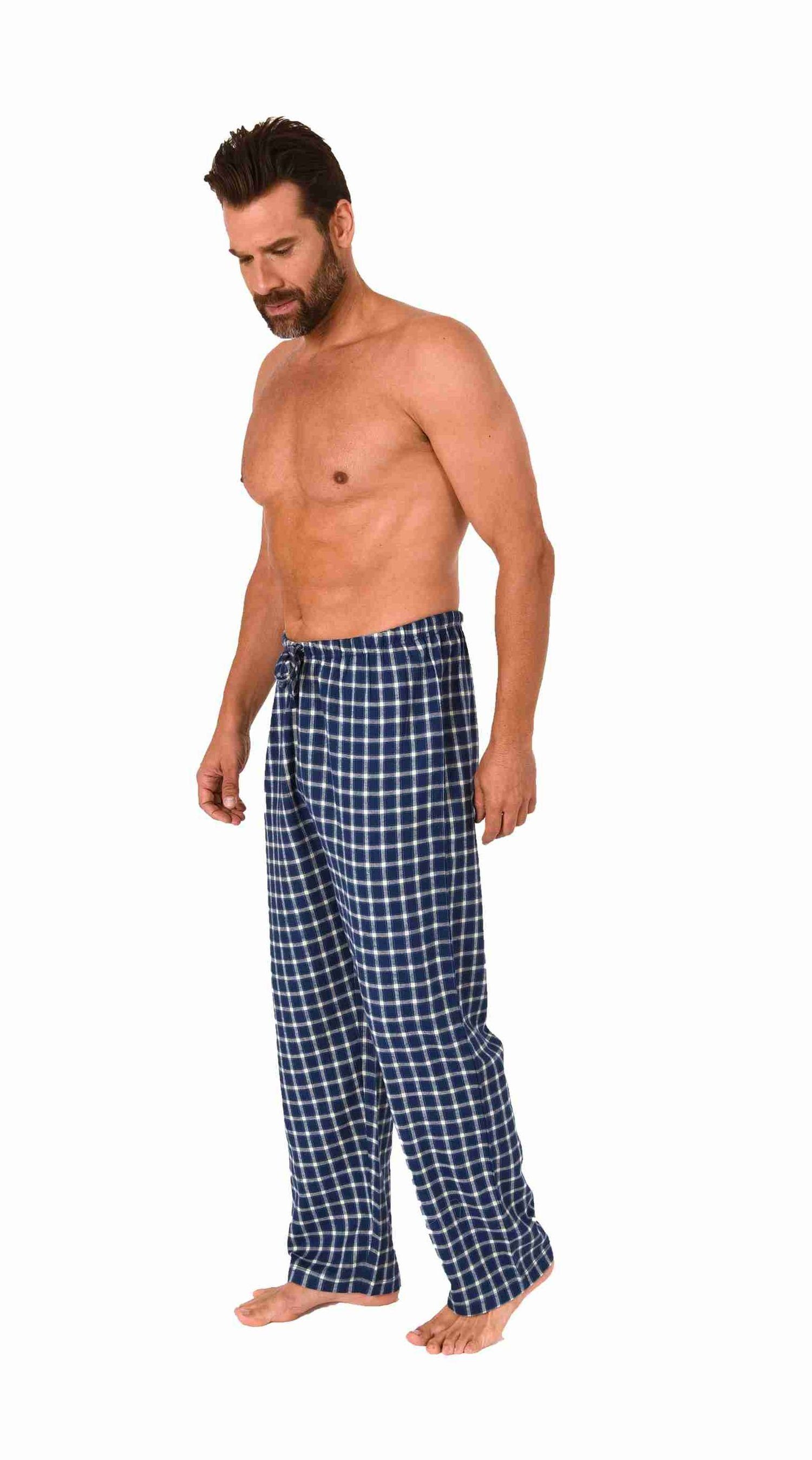 Trend by Normann Pyjama Herren Flanell günstig online kaufen