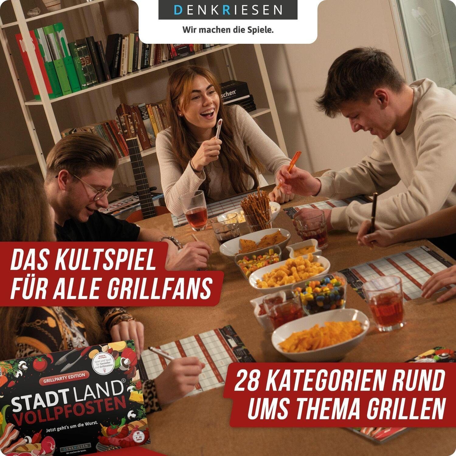 STADT Spiel, um LAND GRILLPARTY - - VOLLPFOSTEN® geht's EDITION "Jetzt Denkriesen die...