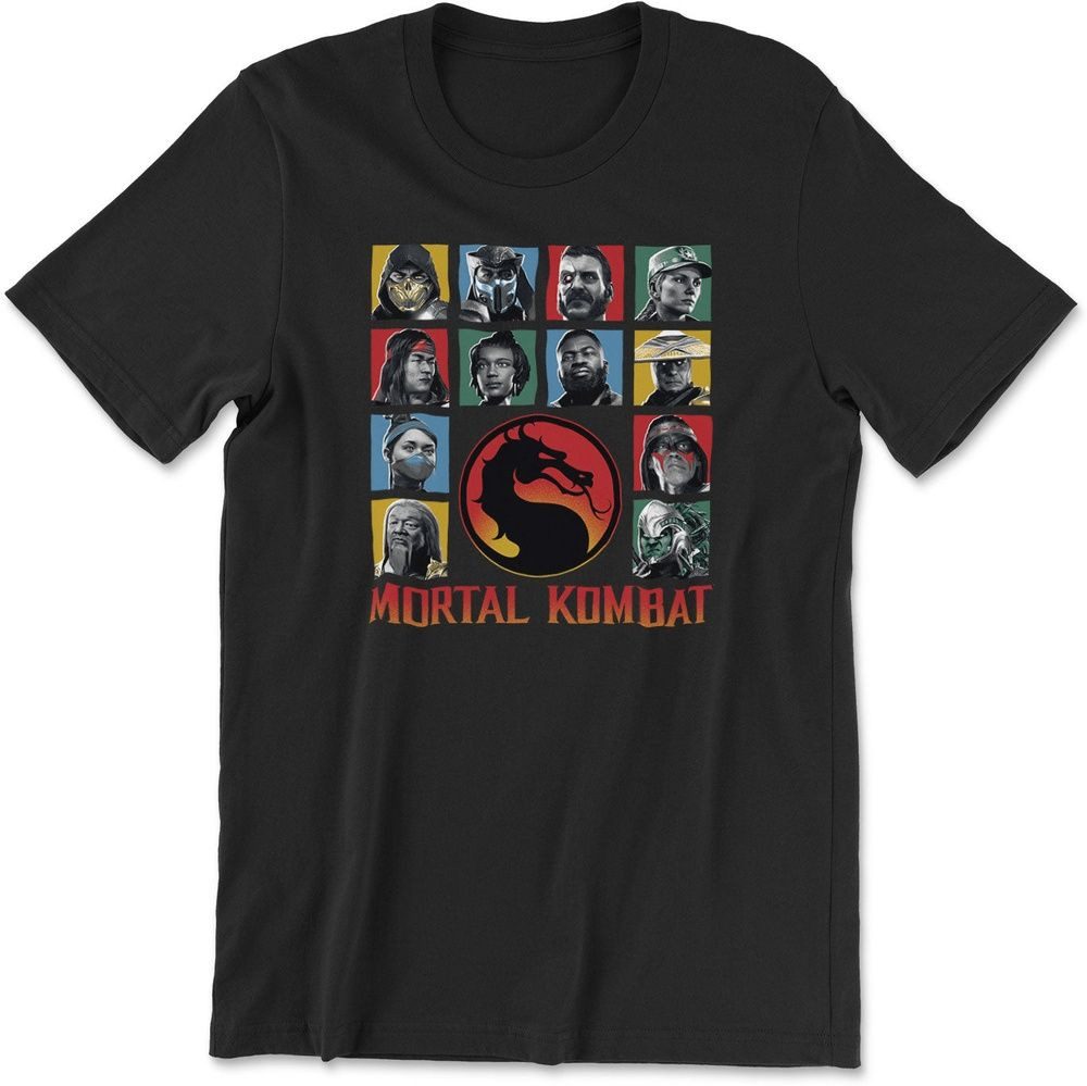 Mortal Kombat T-Shirt Mortal Kombat Fighters T-Shirt
