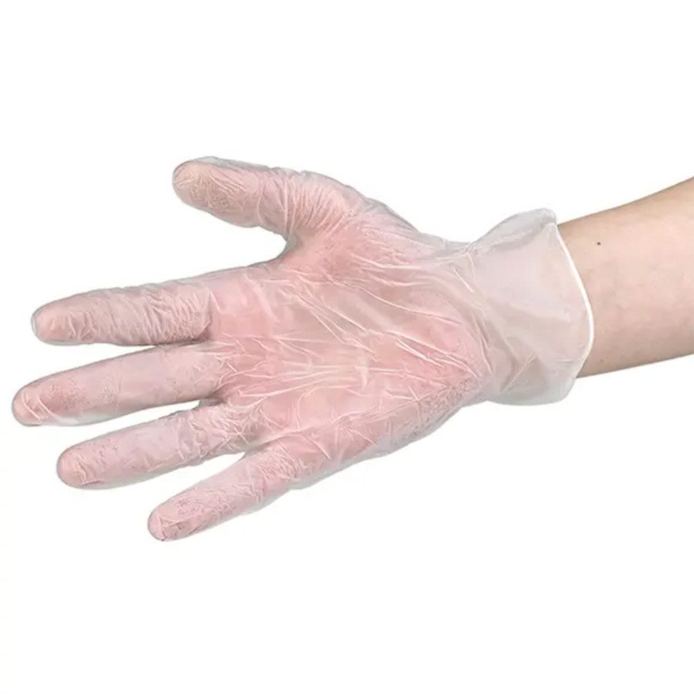 DocMed Einweghandschuhe INTCO Vinylhandschuhe (Untersuchungshandschuhe, 100-St., antiallergische Handschuhe) Reißfest & Dehnbar, Hohe Hygienestandards
