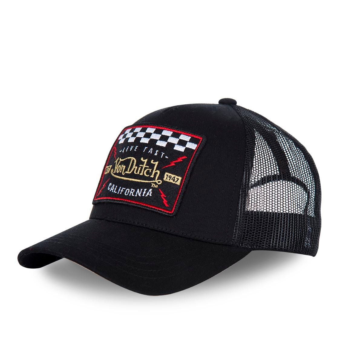 Trucker Cap Von Dutch Originals Kids Trucker Cap - LIVE FAST - Junior