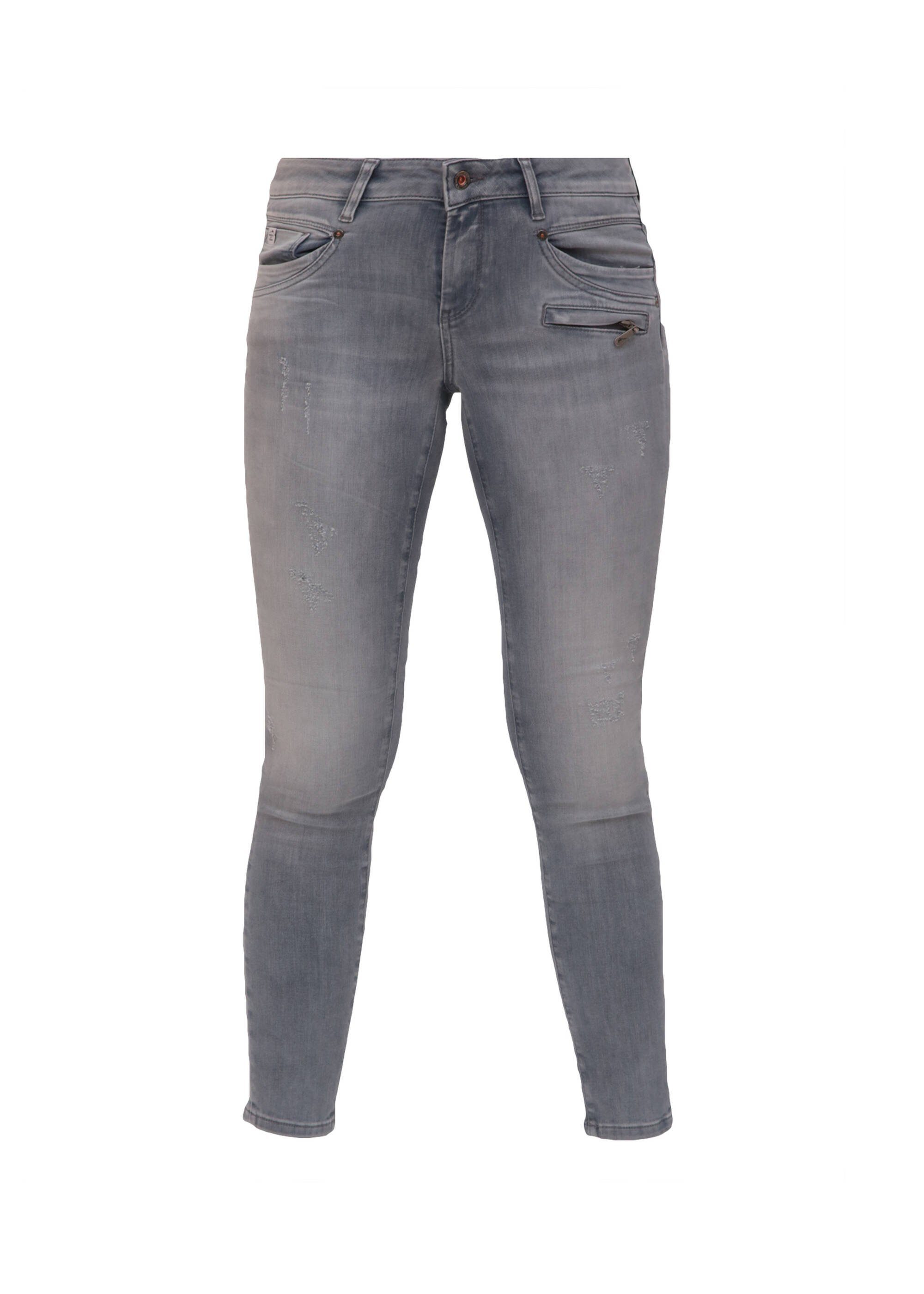 Miracle of Denim Stretch-Jeans MOD JEANS SUZY hippo grey SP22-2012.3538