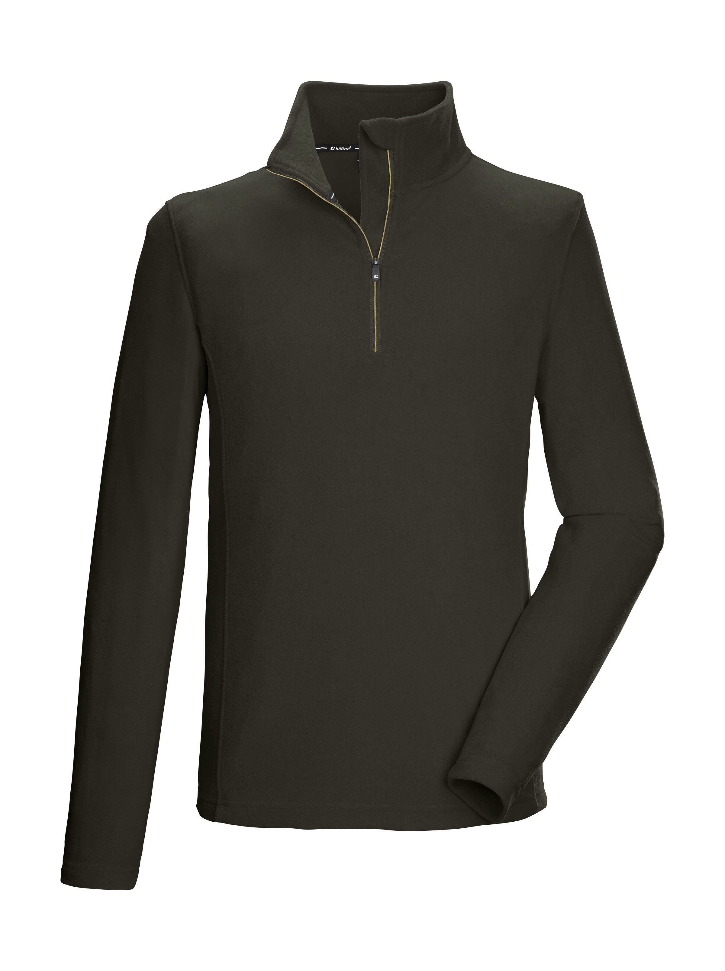 Killtec Fleecepullover KSW 99 MN FLC SHRT Herren Fleeceshirt: warm, komfortabel, Reißverschluss mit Kinnschutz