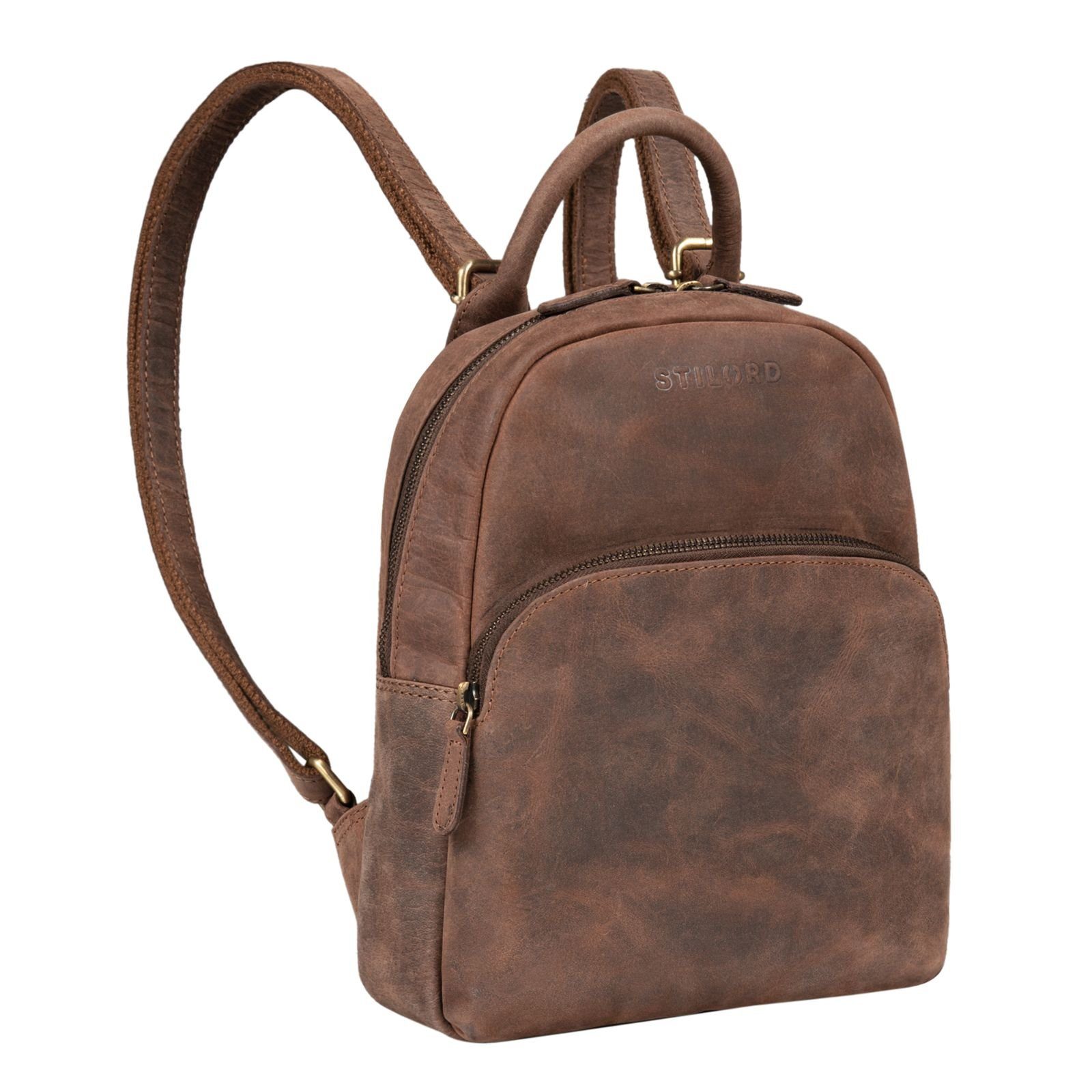 STILORD Cityrucksack "Ruby" Daypack Damen Leder günstig online kaufen