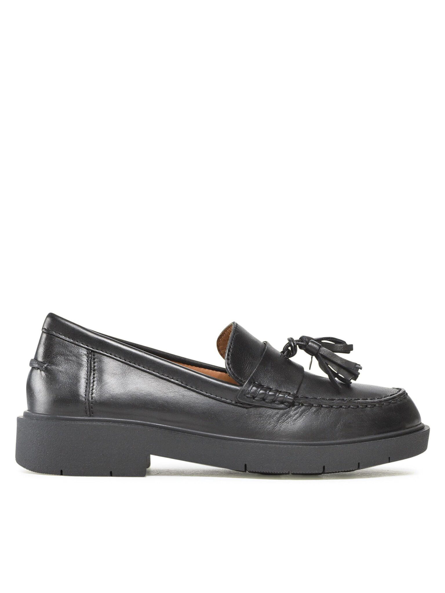 Geox Geox Damen Halbschuhe GEOX-D SPHERICA EC1 D26QRC 00043 C9999 Schwarz Bootsschuh