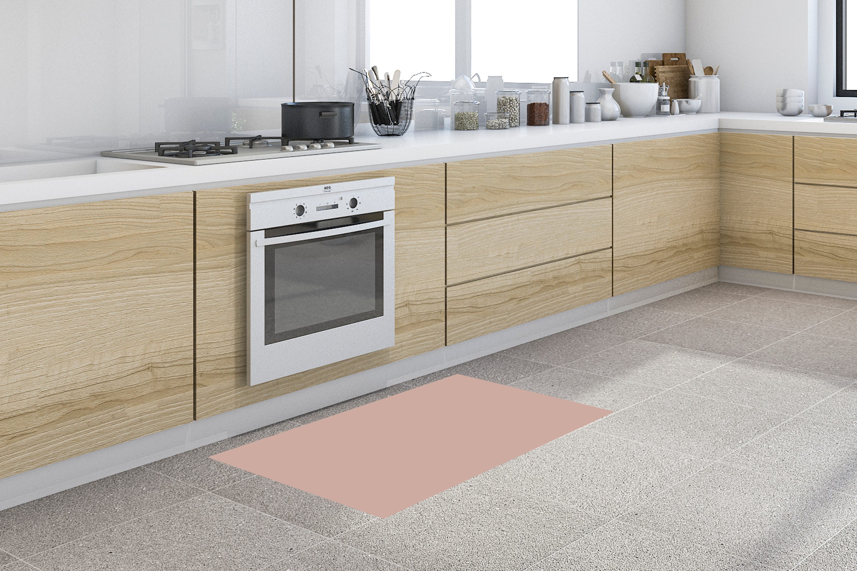 MuchoWow Küchenläufer Rosa - Palette - günstig online kaufen