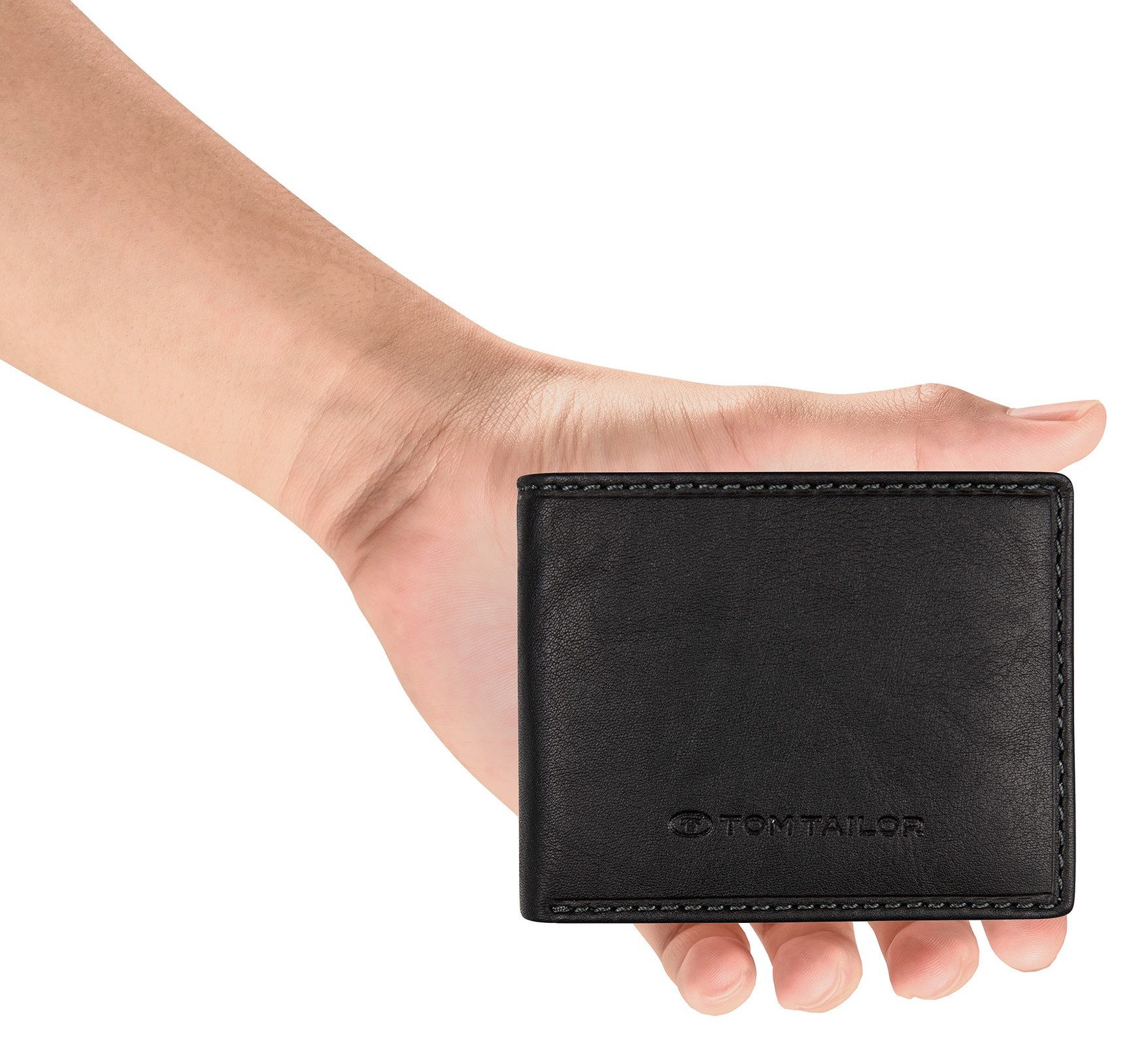 TOM TAILOR Geldbörse LARY, aus Leder im Querformat günstig online kaufen