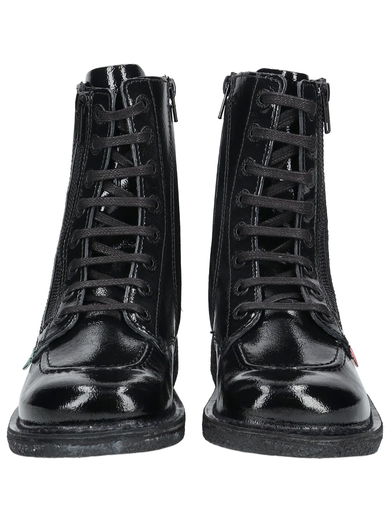 Kickers Stiefelette Leder . Schnürstiefelette