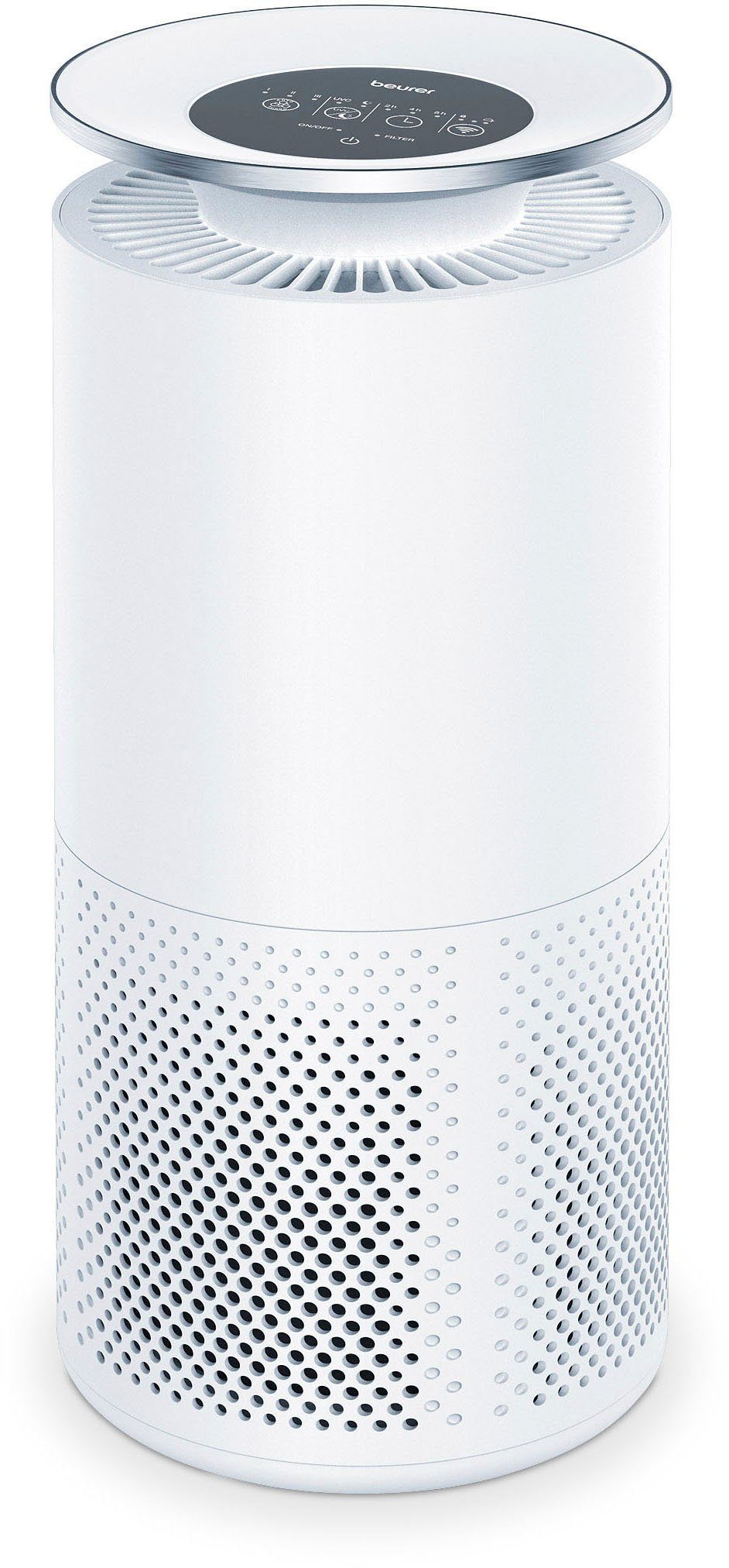 BEURER Luftreiniger LR 400, mit App, HEPA H13 Filter, für Räume bis 69m², Timerfunktion