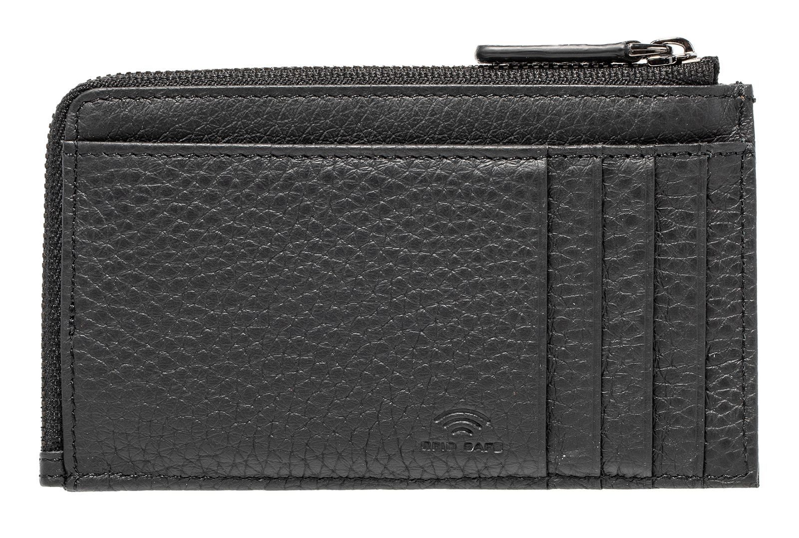 BOGNER Kartenetui Cardholder, aus echtem Rindsleder mit RFID-Blocker Schutz
