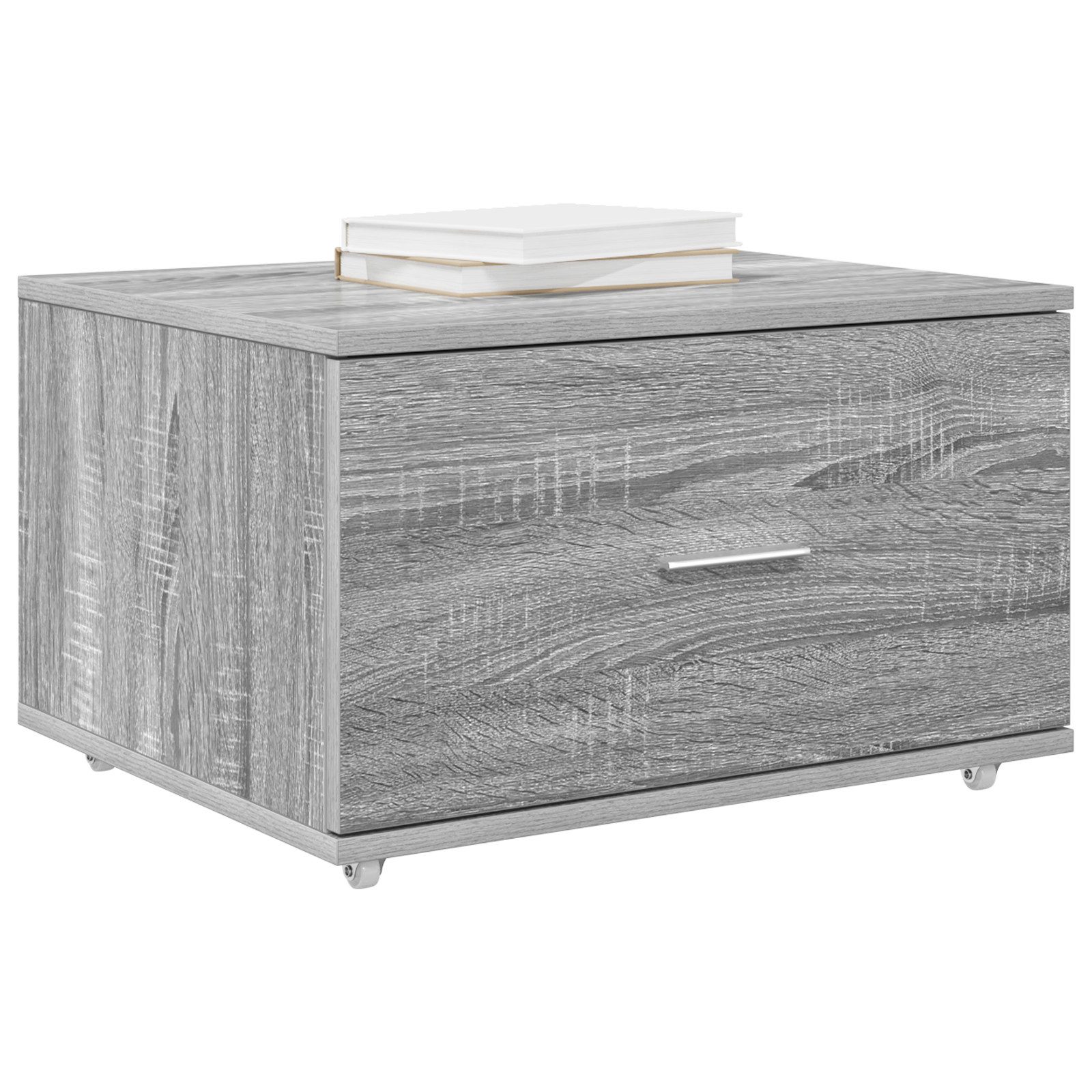 vidaXL Fächerschrank Schubladenschrank Grau Sonoma Holzwerkstoff günstig online kaufen