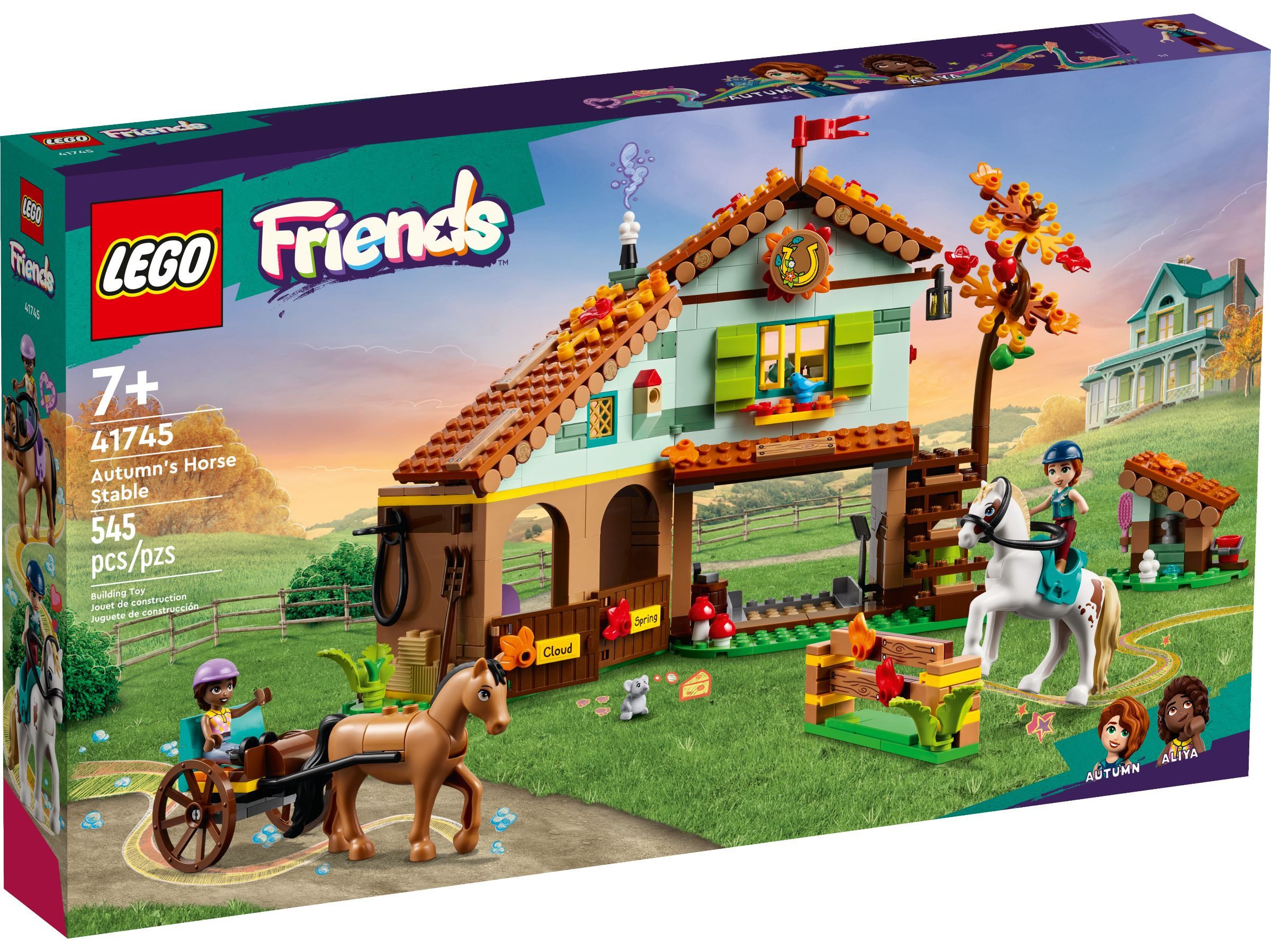 LEGO® Friends Autumns Reitstall - 41745 NEU! Teile 545x Spielbausteine