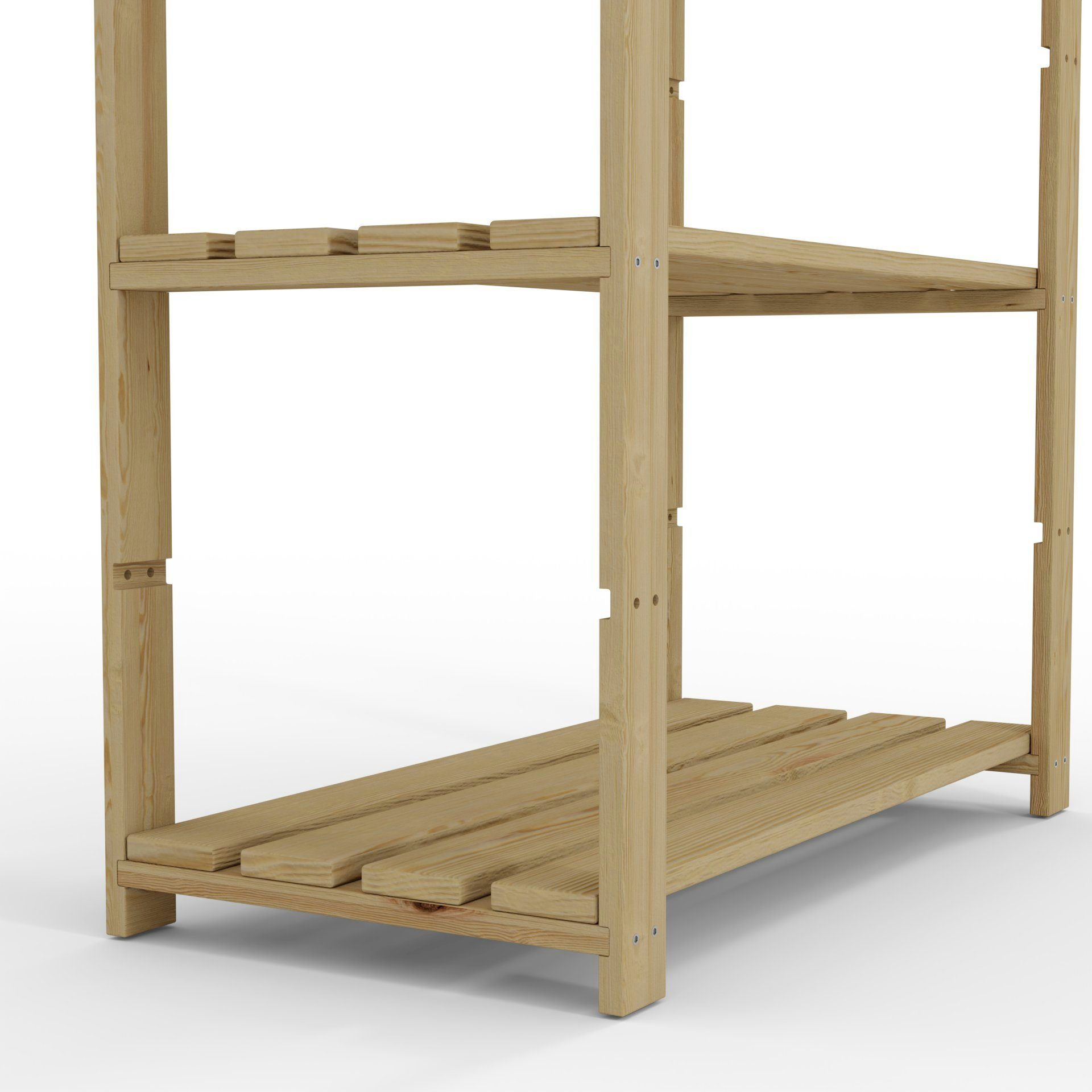 Lenmar Bücherregal Lenmar HOLZREGAL B Serie 5 BÖDEN BÜCHERREGAL KELLERREGAL