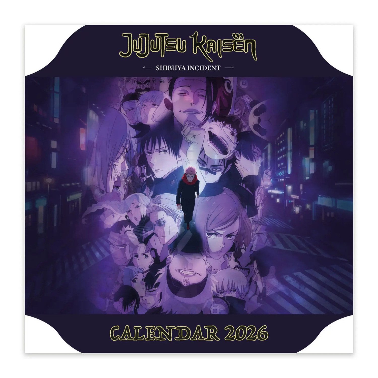 Crunchyroll Wandkalender Wandkalender 2026 - Jujutsu Kaisen