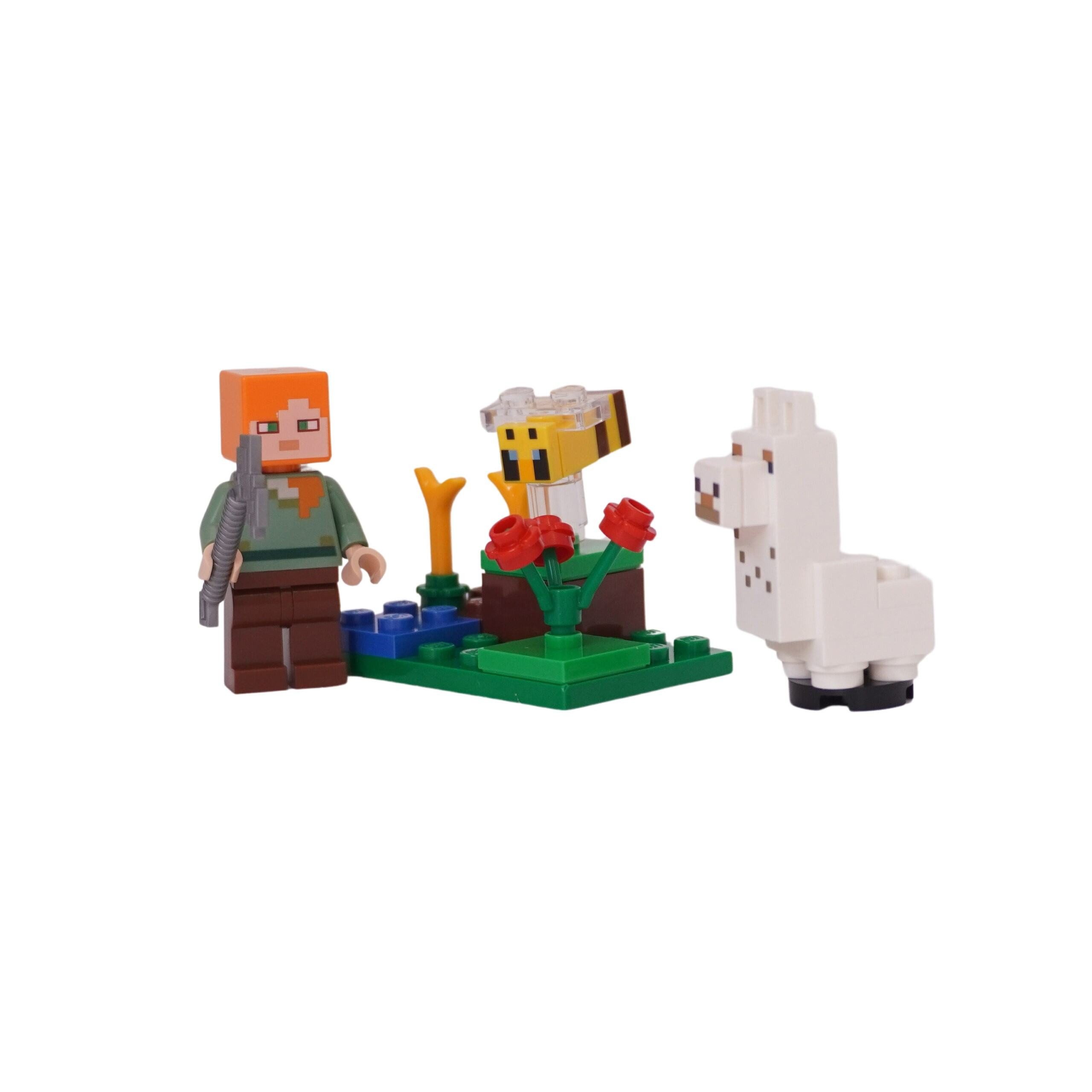 LEGO® LEGO® Minecraft® Alex mit Lama günstig online kaufen