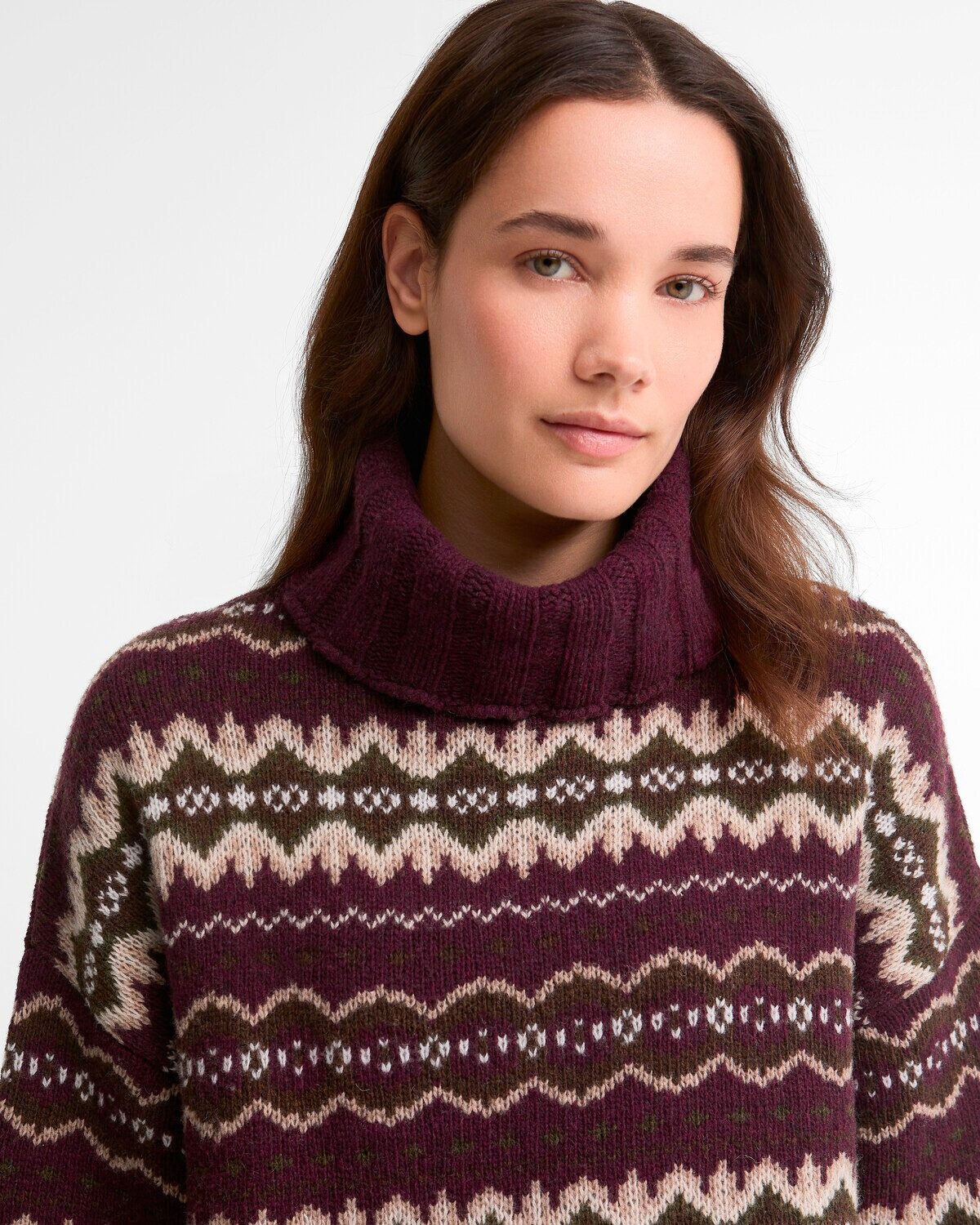 Barbour Strickpullover Rollkragenpullover Helen Knitted Jumper