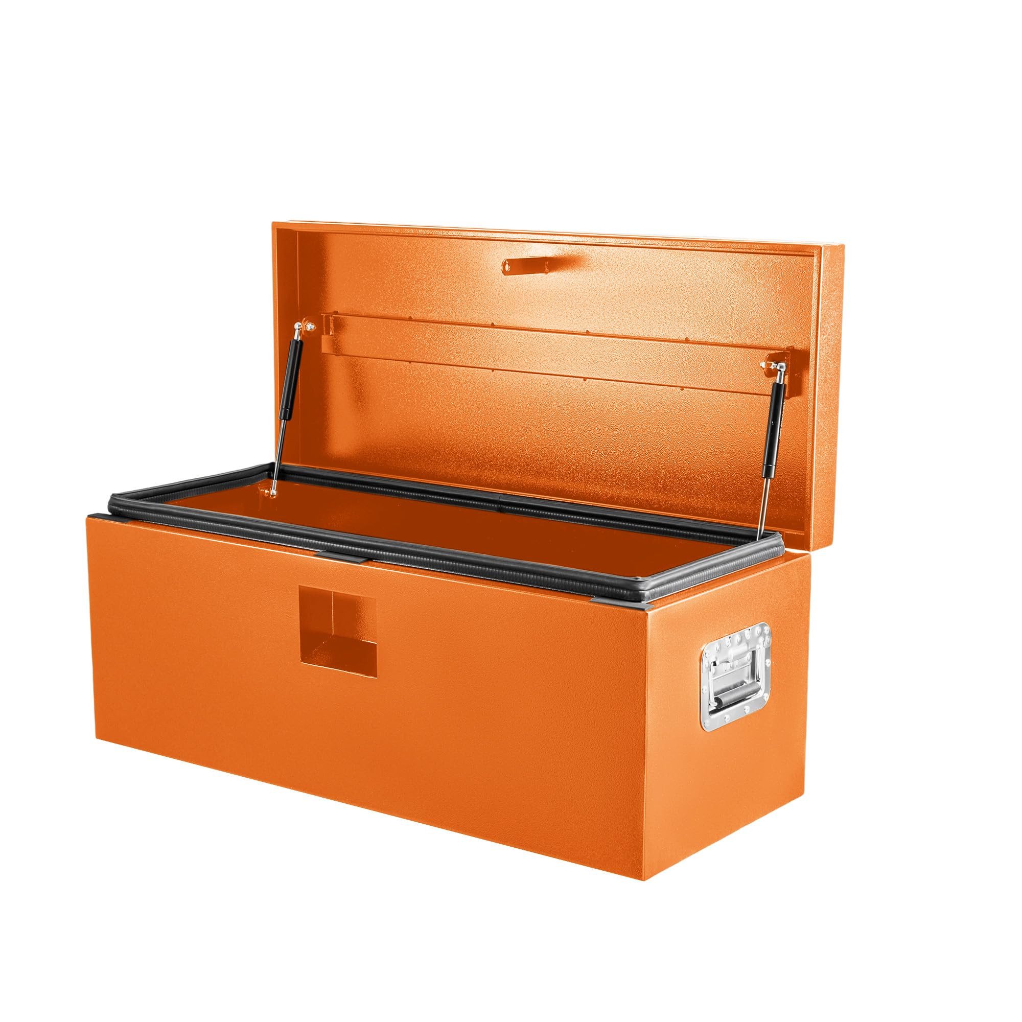 GarveeMore Werkzeugbox Schwerlast-Stahlwerkzeugkiste, Wasserdicht & Rostschutz, mit Gasdruckfeder & ergonomischen Griffen, für LKW